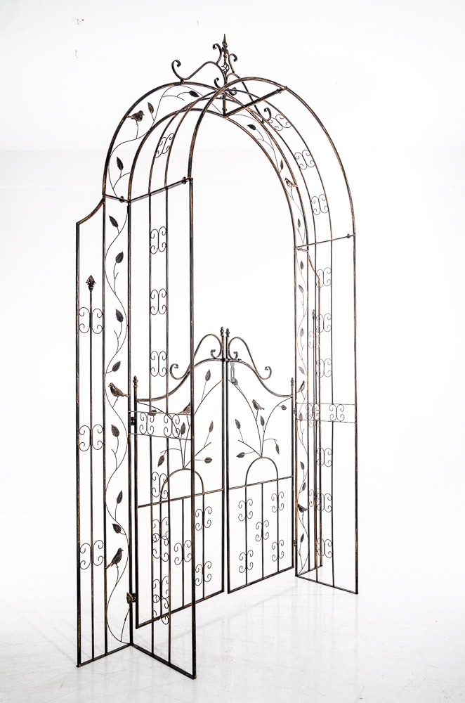 Arche de jardin avec portillon GRENADA