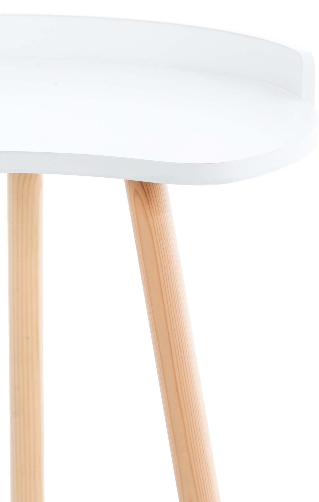 Table d'appoint au style scandinave Jannis en Bois