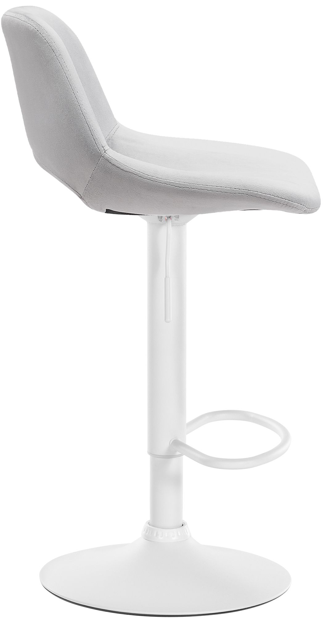 Tabouret de bar Camden velours