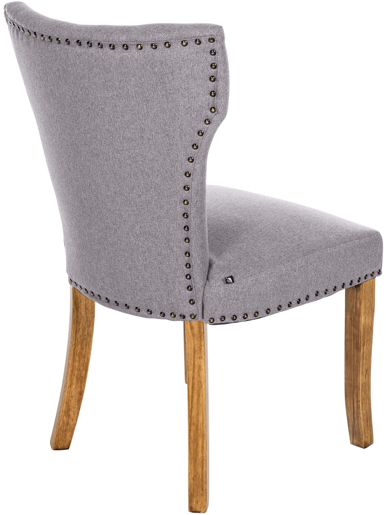 Lot de 2 chaises de salle à manger Zadar tissu