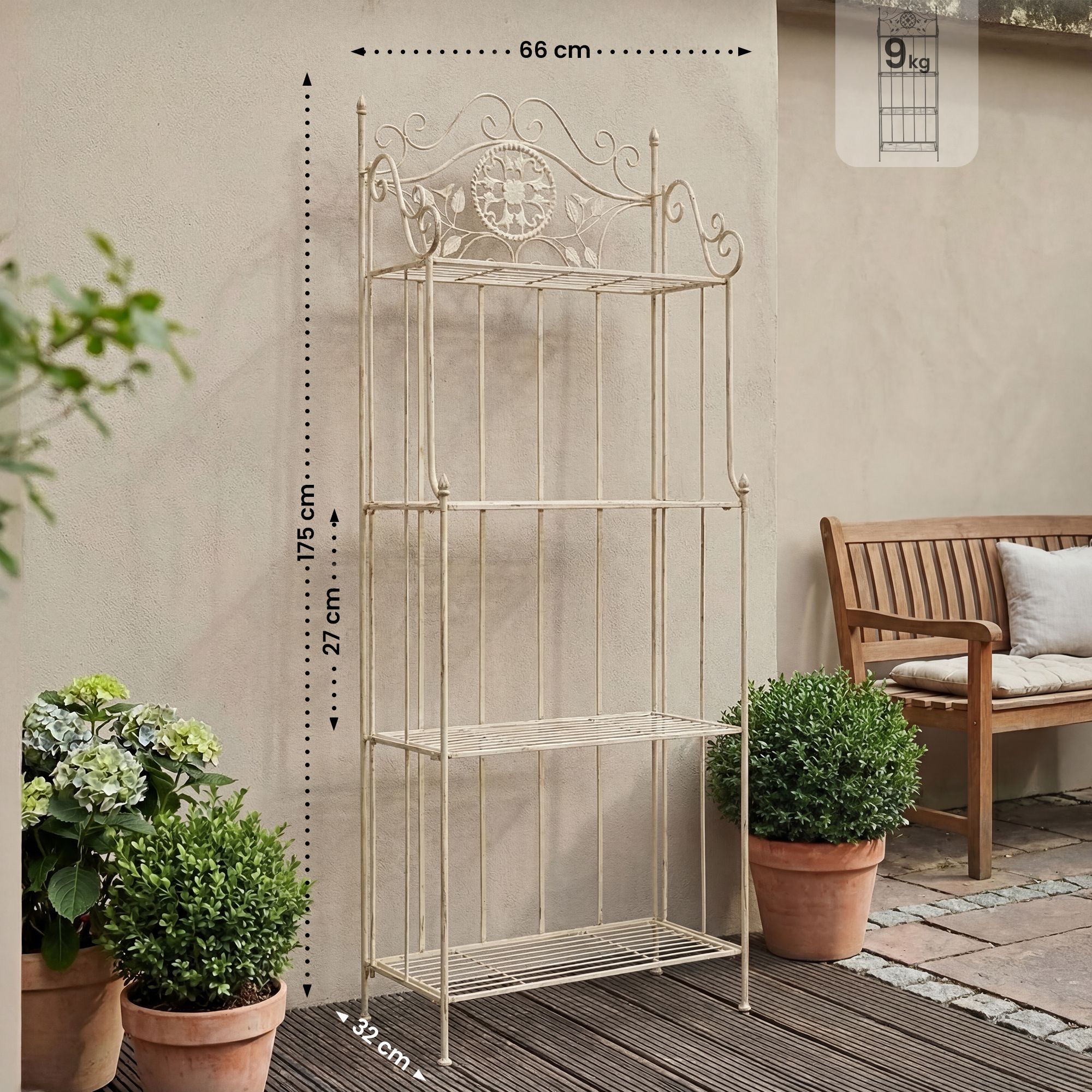 Etagere a plantes Flora