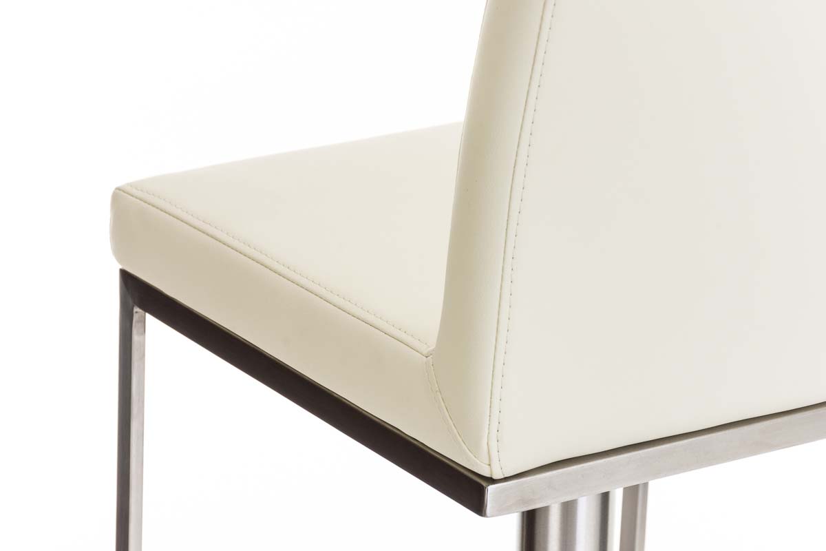 Lot de 2 tabourets de bar Panama recouverts de similicuir