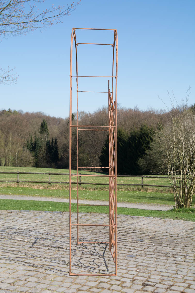 Arche à rosiers en fer Melissa avec porte