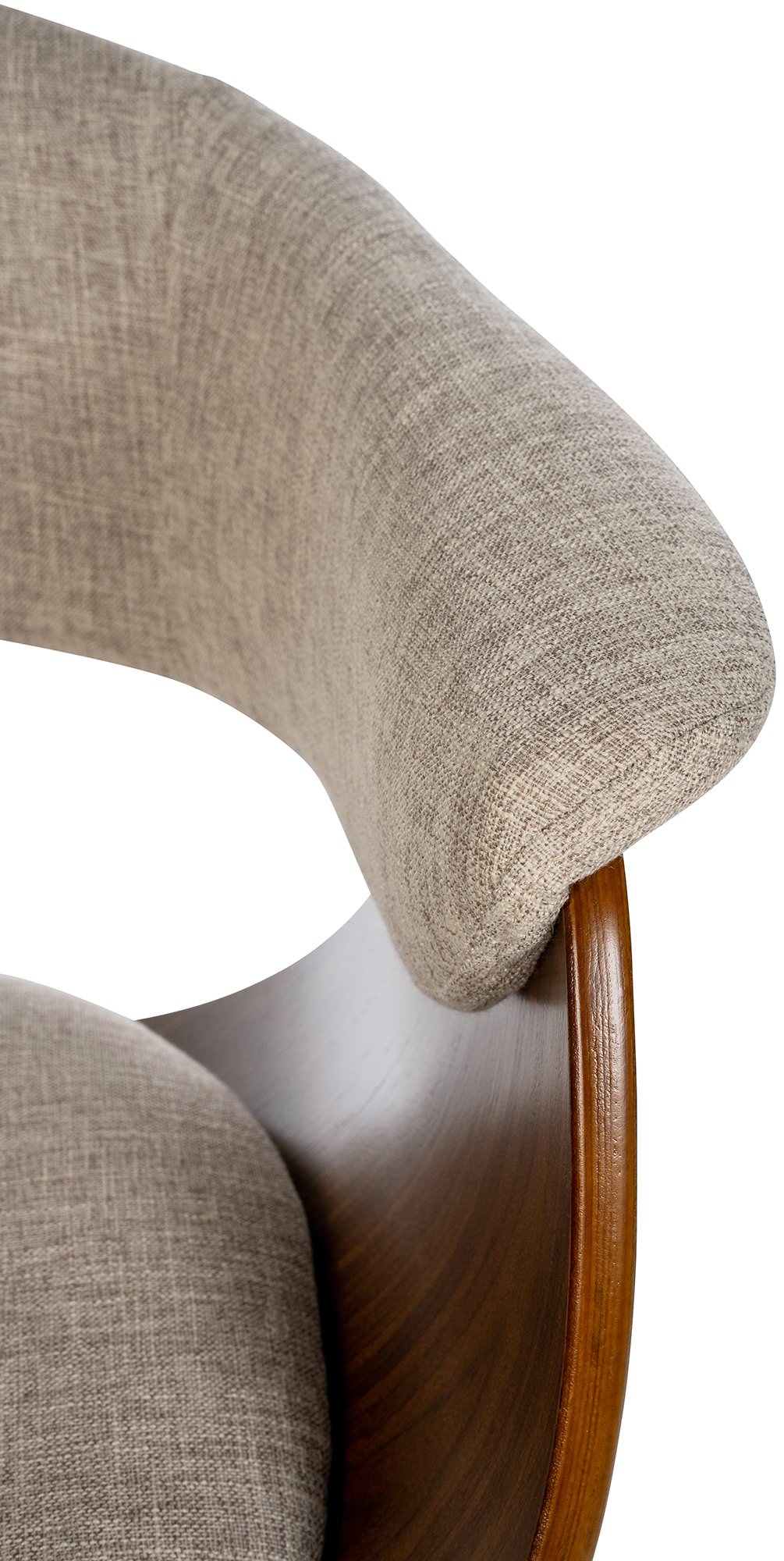 Tabouret de bar Vestal avec Coque en bois réglable pivotant