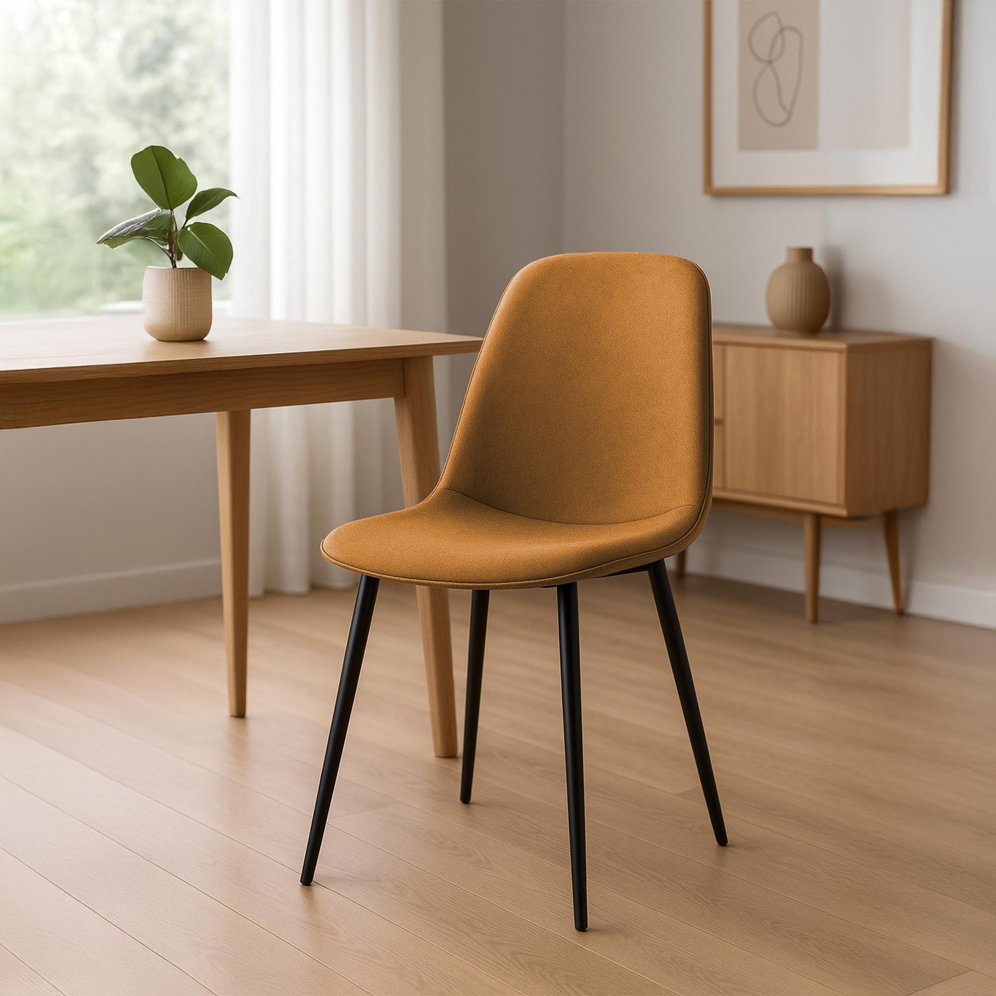 Lot de 2 chaises de salle à manger Maryam