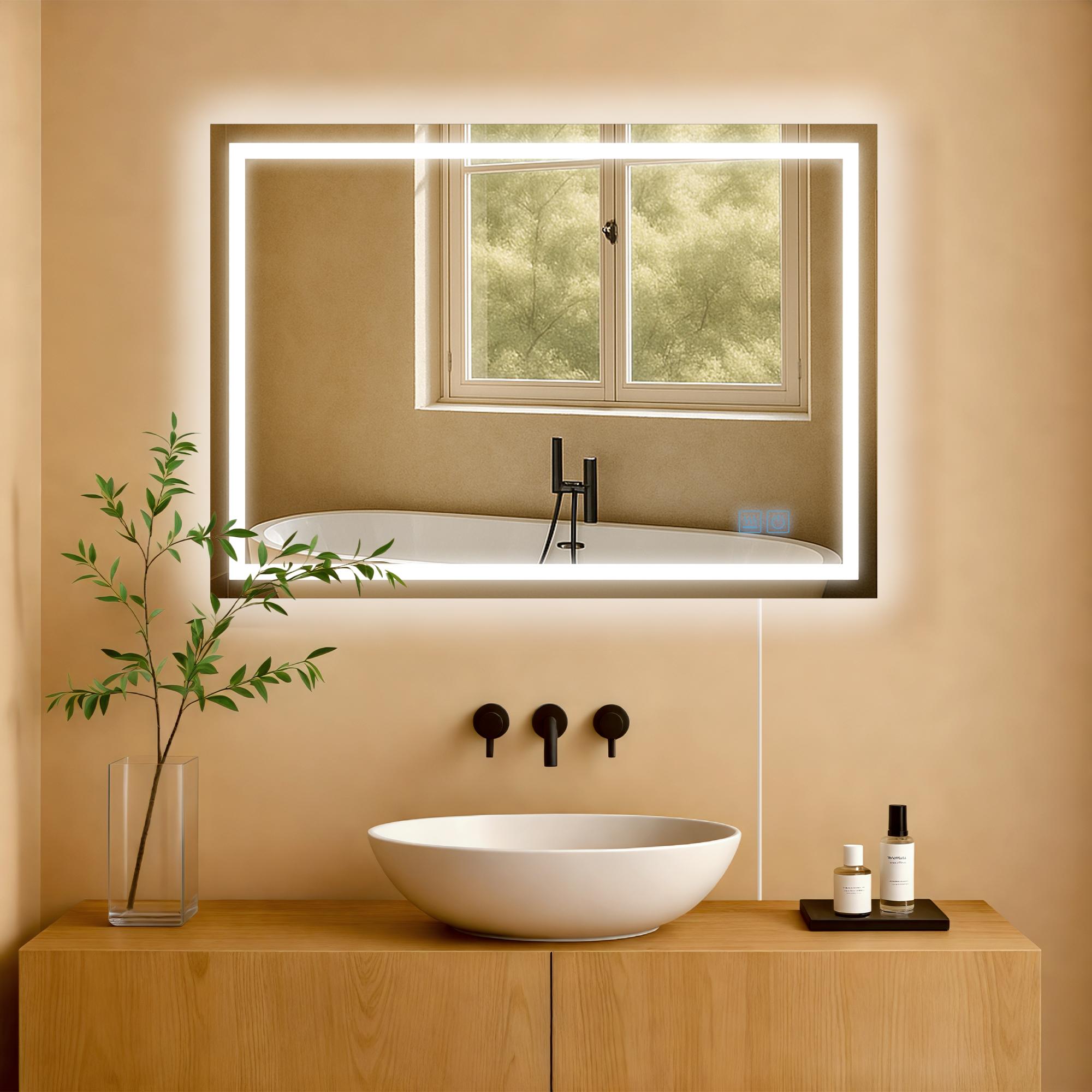 Miroir de salle de bain Jaffrey