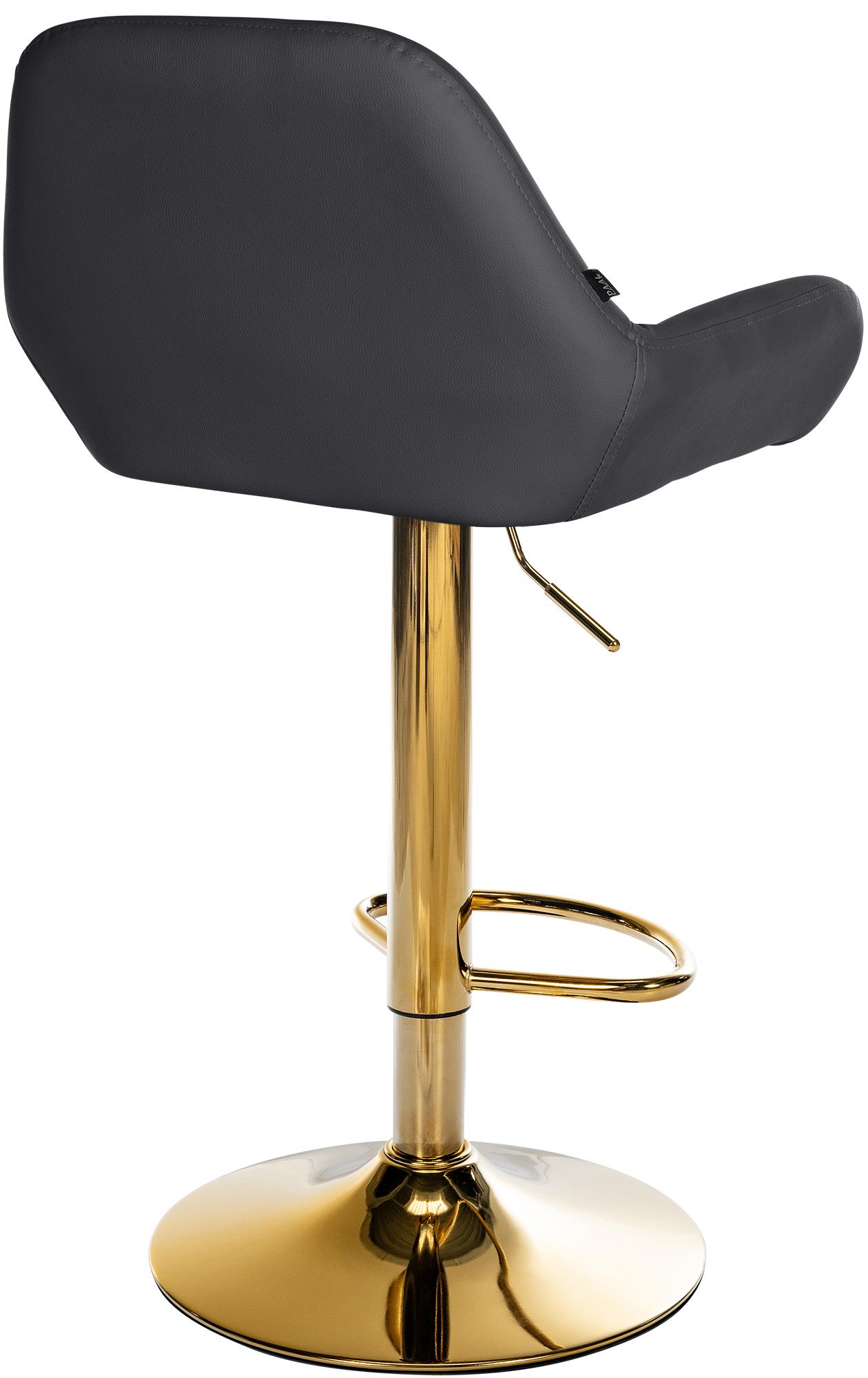 Tabouret de bar Braga Gold similicuir