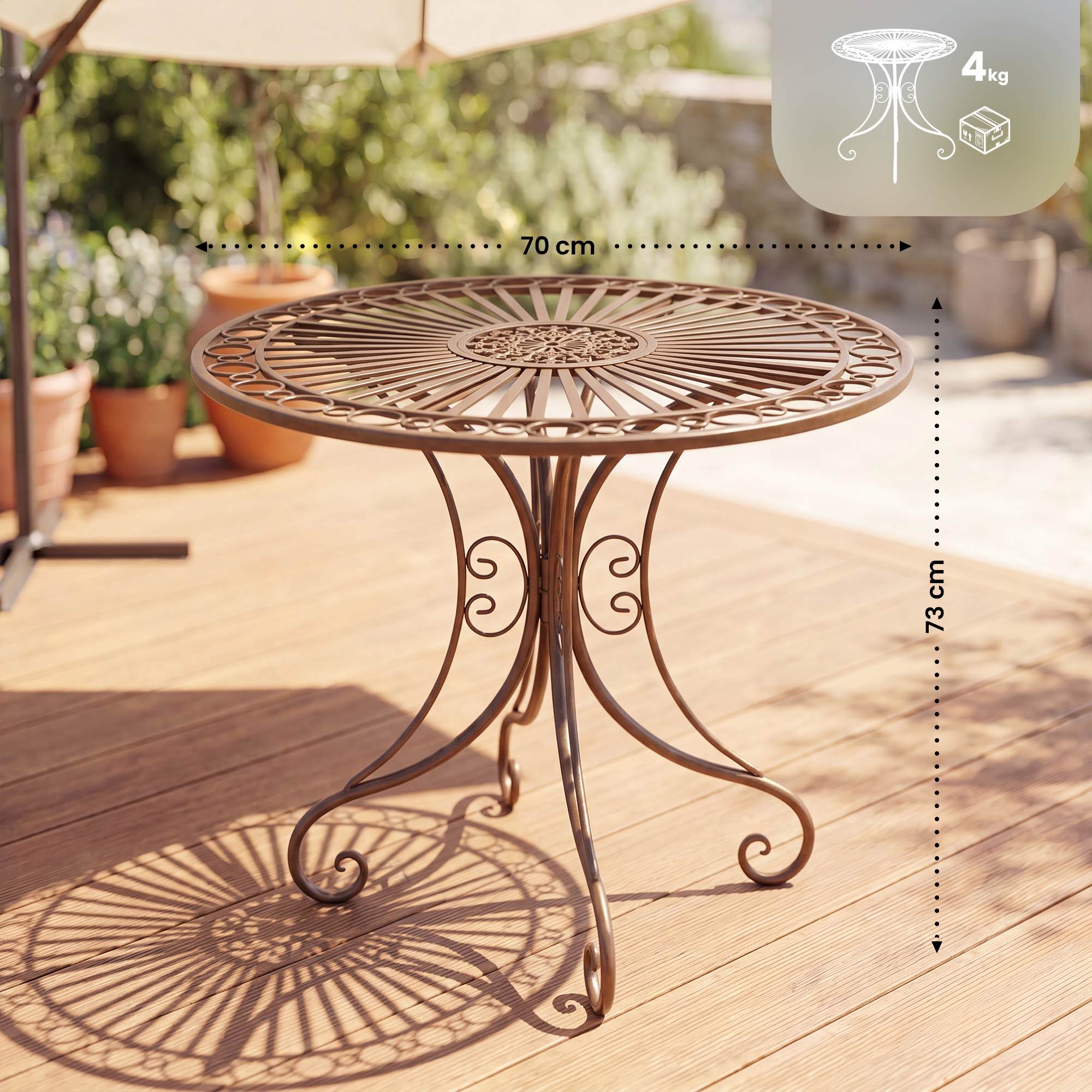 Table de jardin Hari