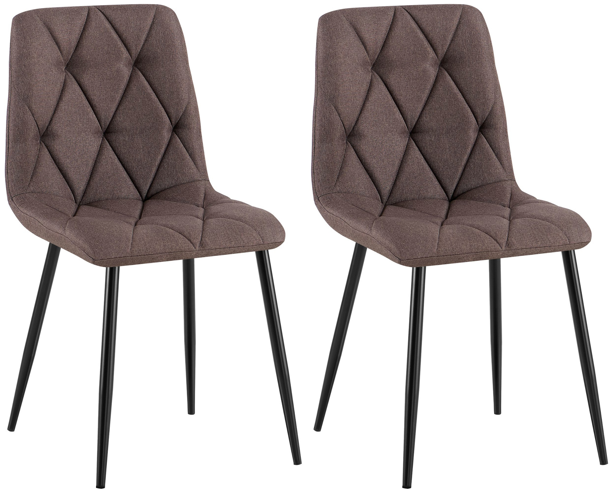 Lot de 2 chaises de salle à manger Clairton