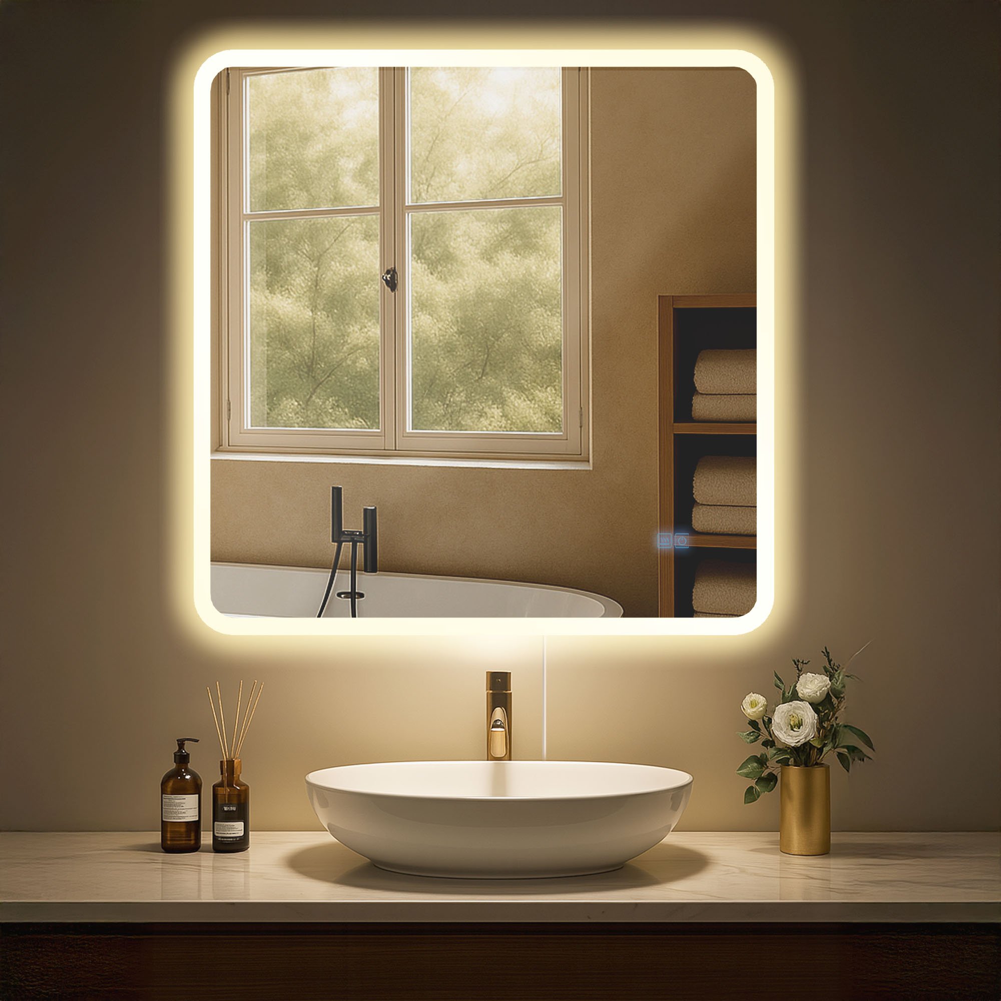 Miroir de salle de bain Jericho
