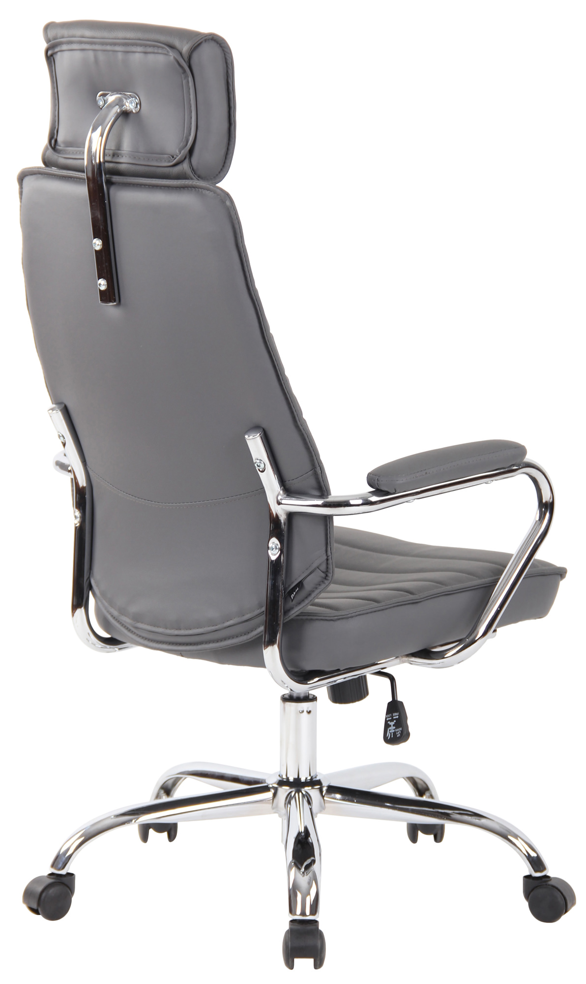 Fauteuil de bureau Rako en cuir véritable