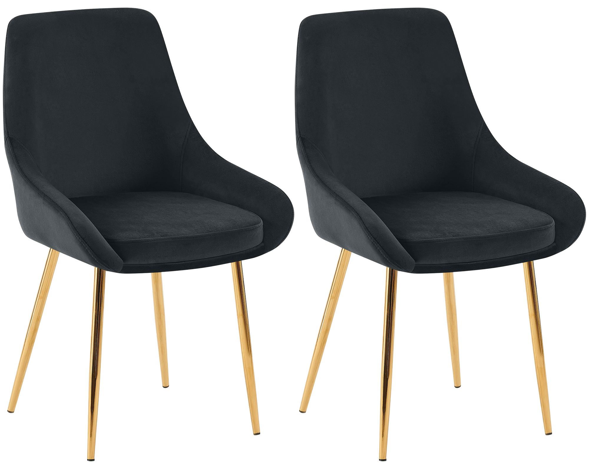 Lot de 2 chaises de salle à manger Elmira