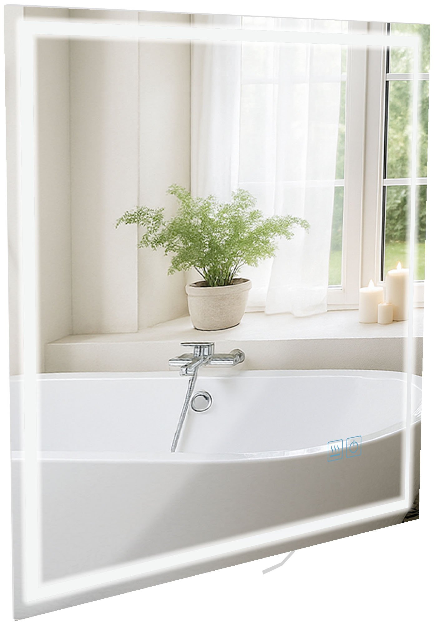 Miroir de salle de bain Jaffrey