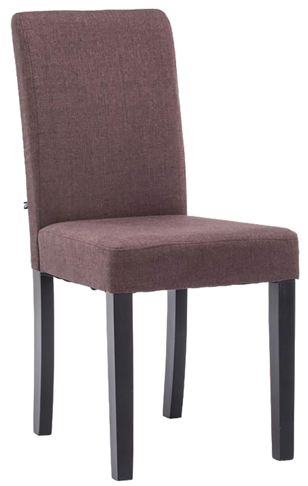 Chaise de salle à manger Ina en tissu avec Pieds en Bois