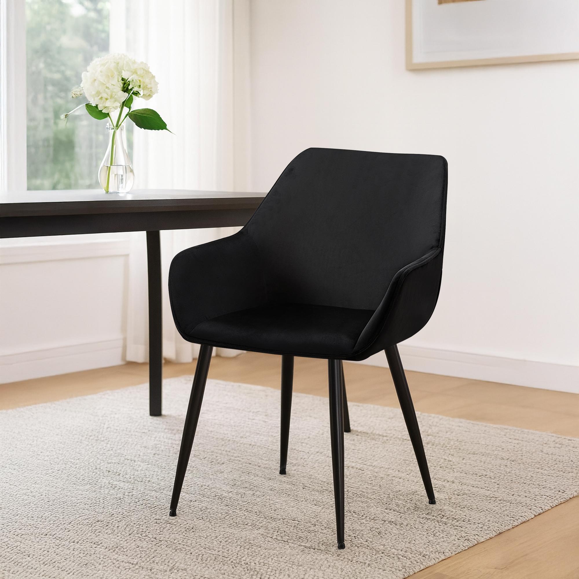 Lot de 2 chaises de salle à manger Luena