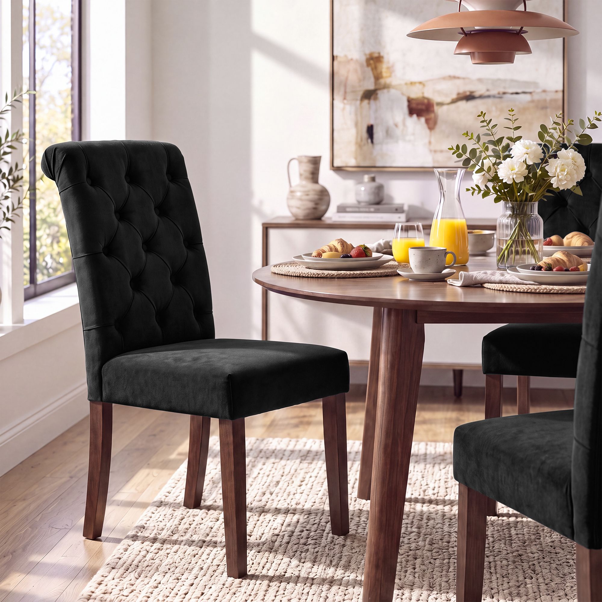 Lot de 2 chaises de salle à manger Lisburn