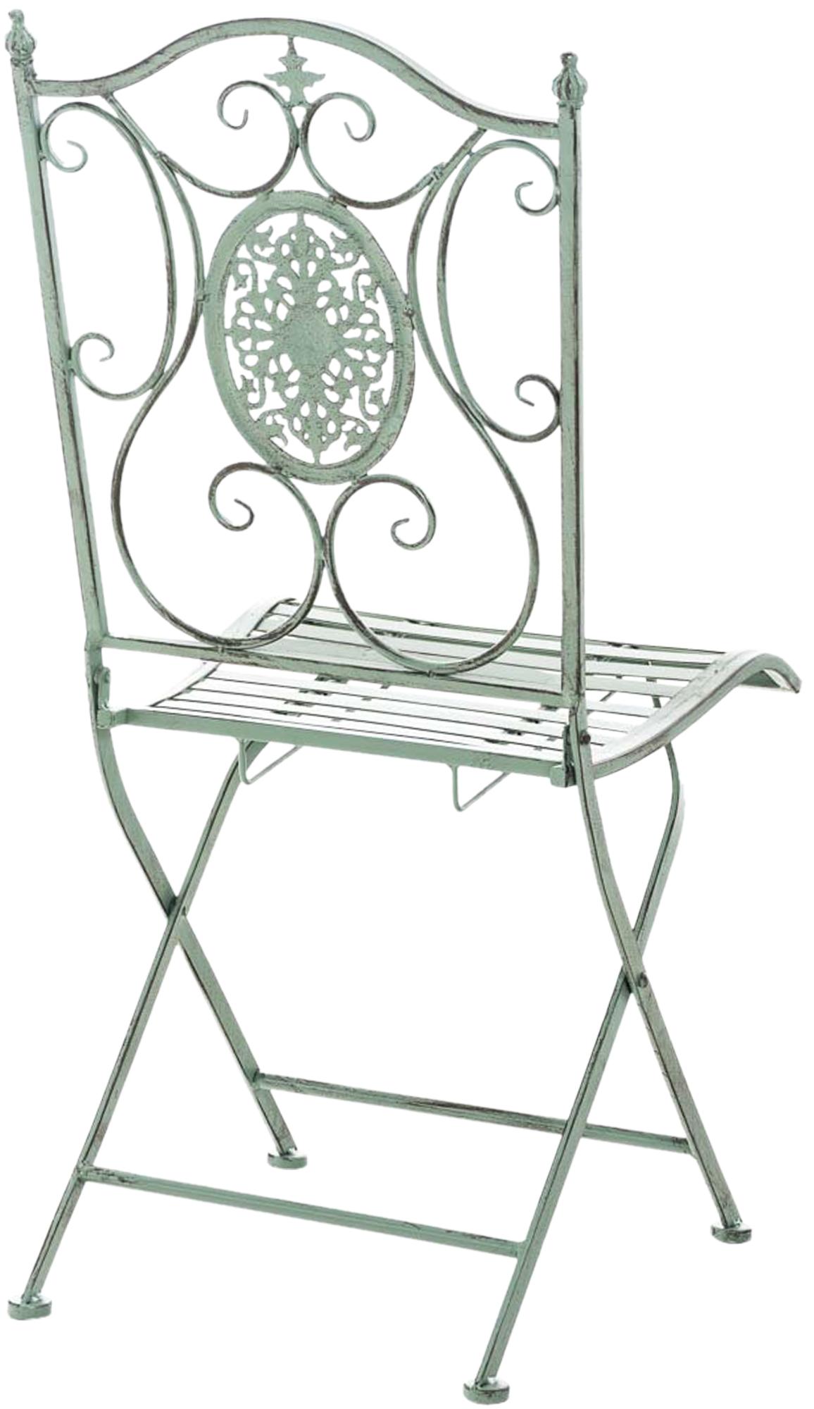 Chaise de jardin en métal Sibell