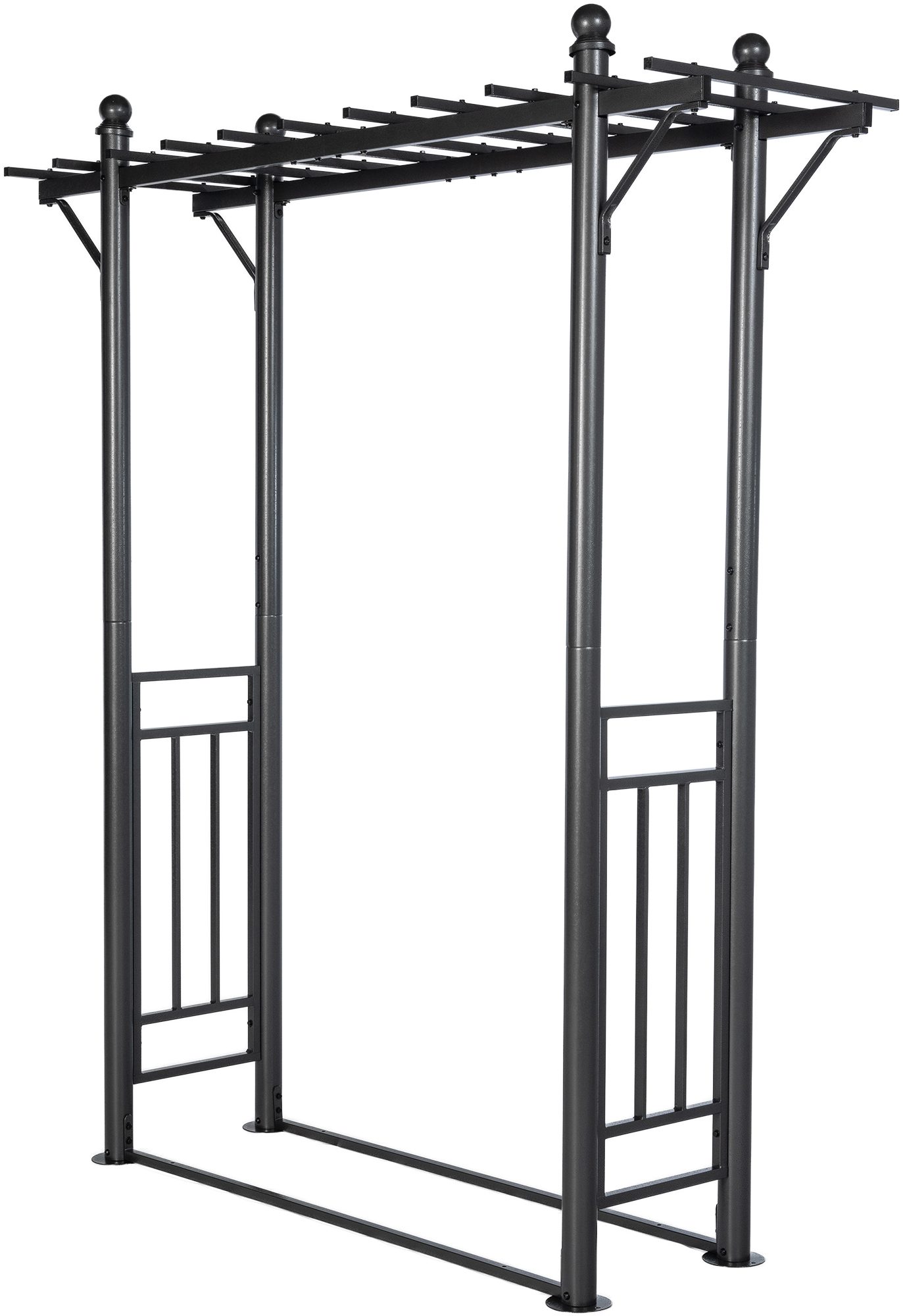 Arche a rosiers pour veranda