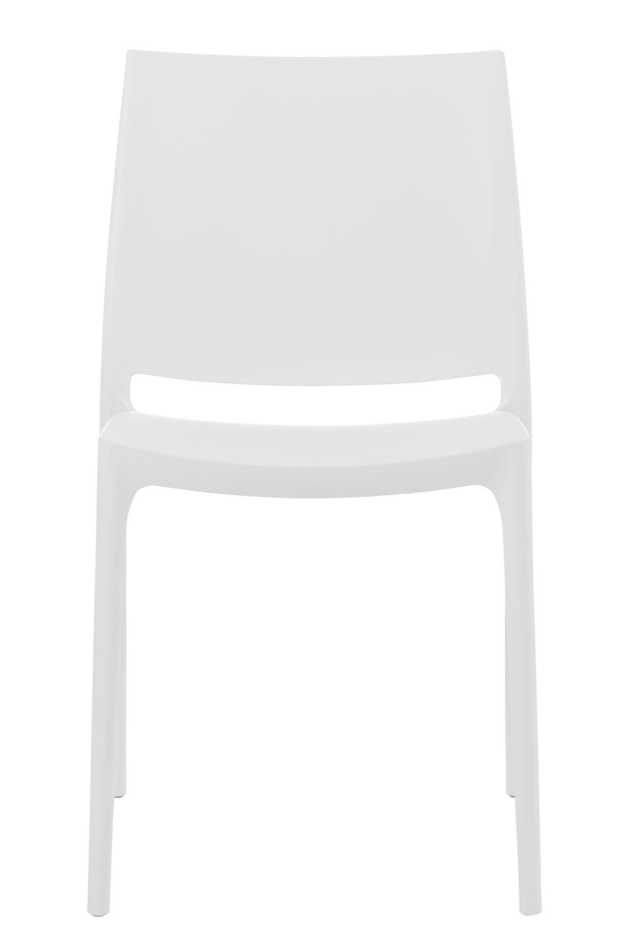 Chaise de jardin empilable Maya en plastique
