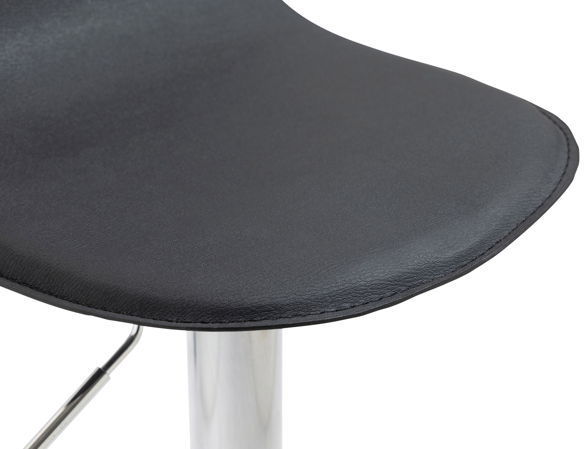 Lot de 2 tabourets de bar design Lana V2 similicuir