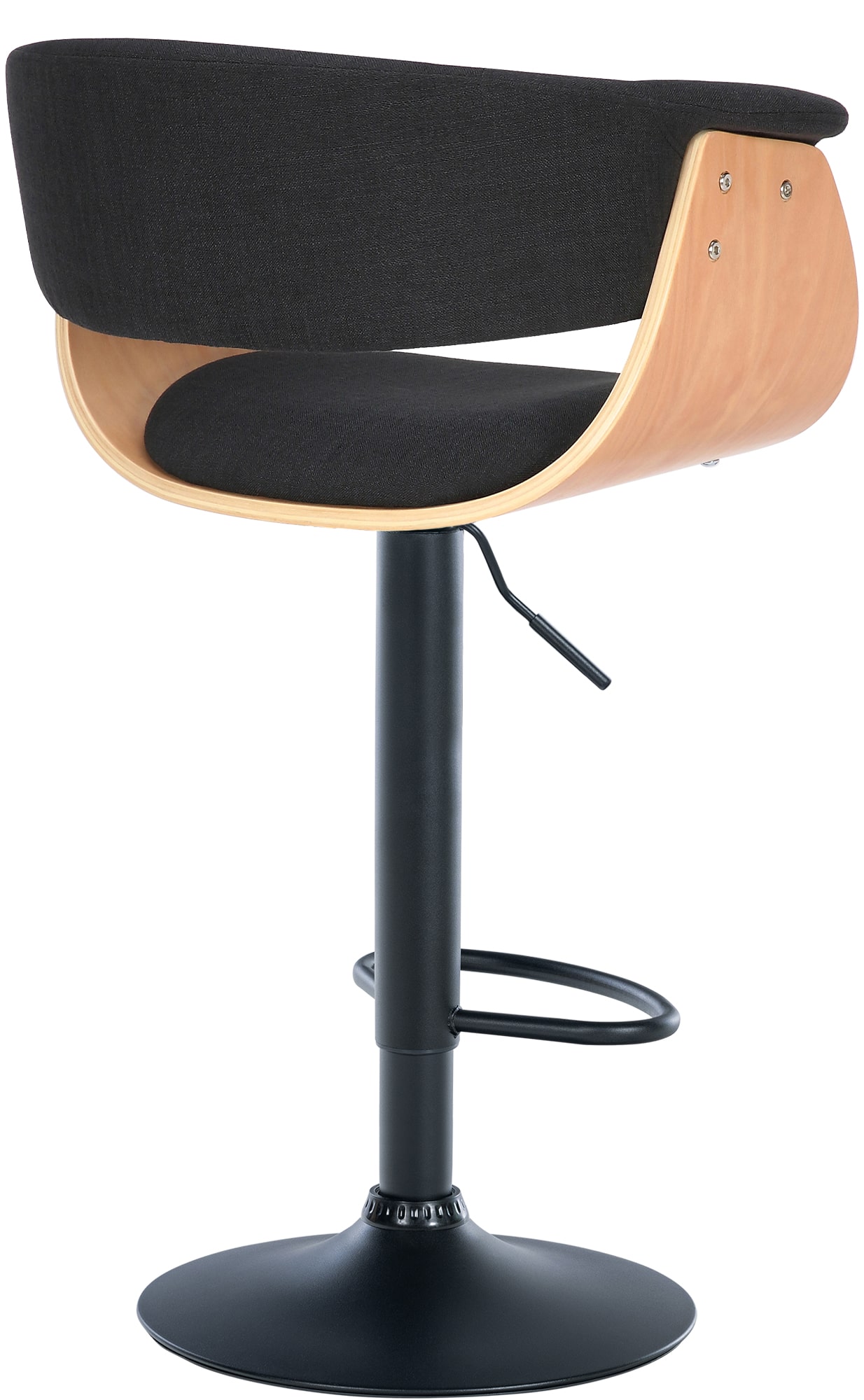 Tabouret de bar Vestal avec Coque en bois réglable pivotant