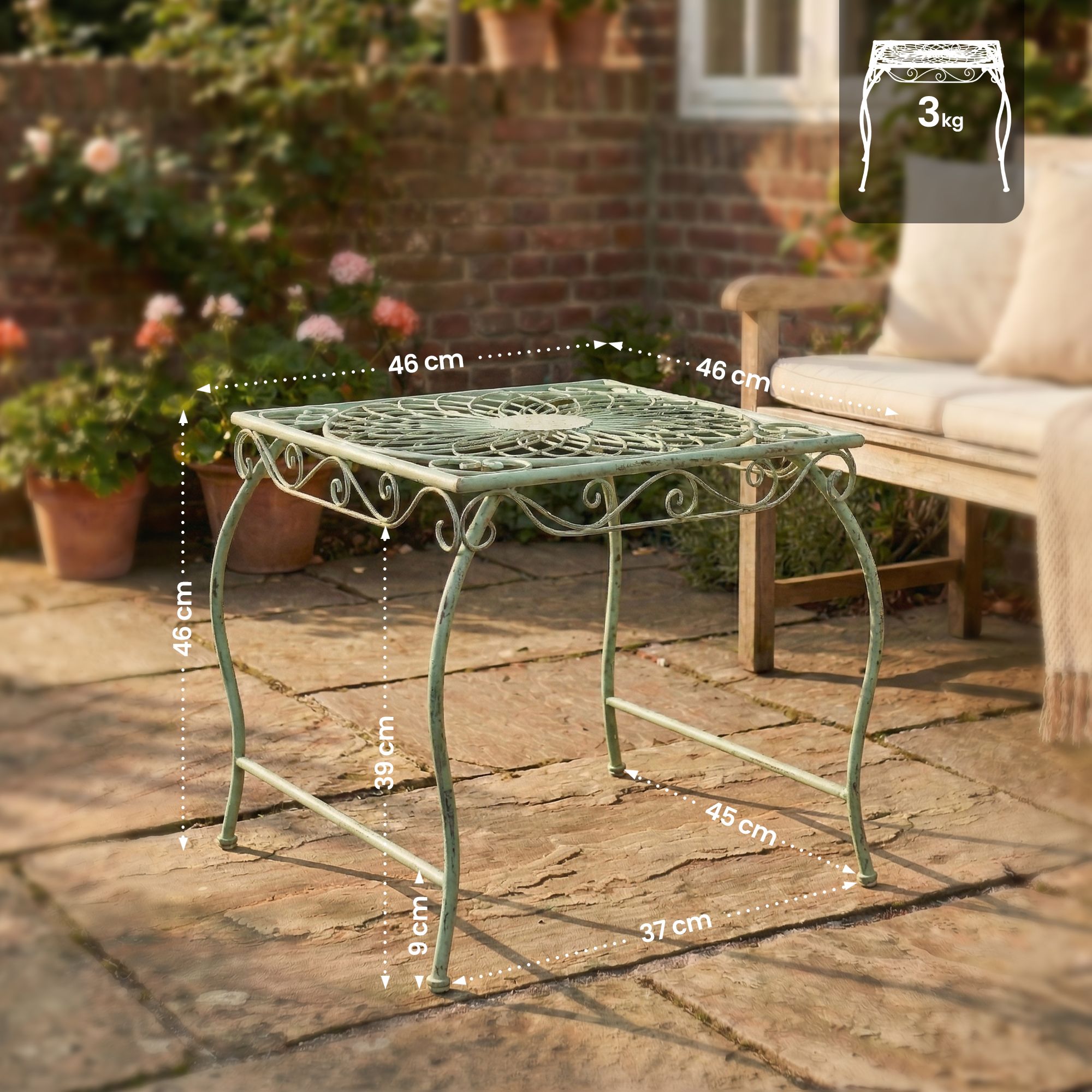 Table de jardin Zarina
