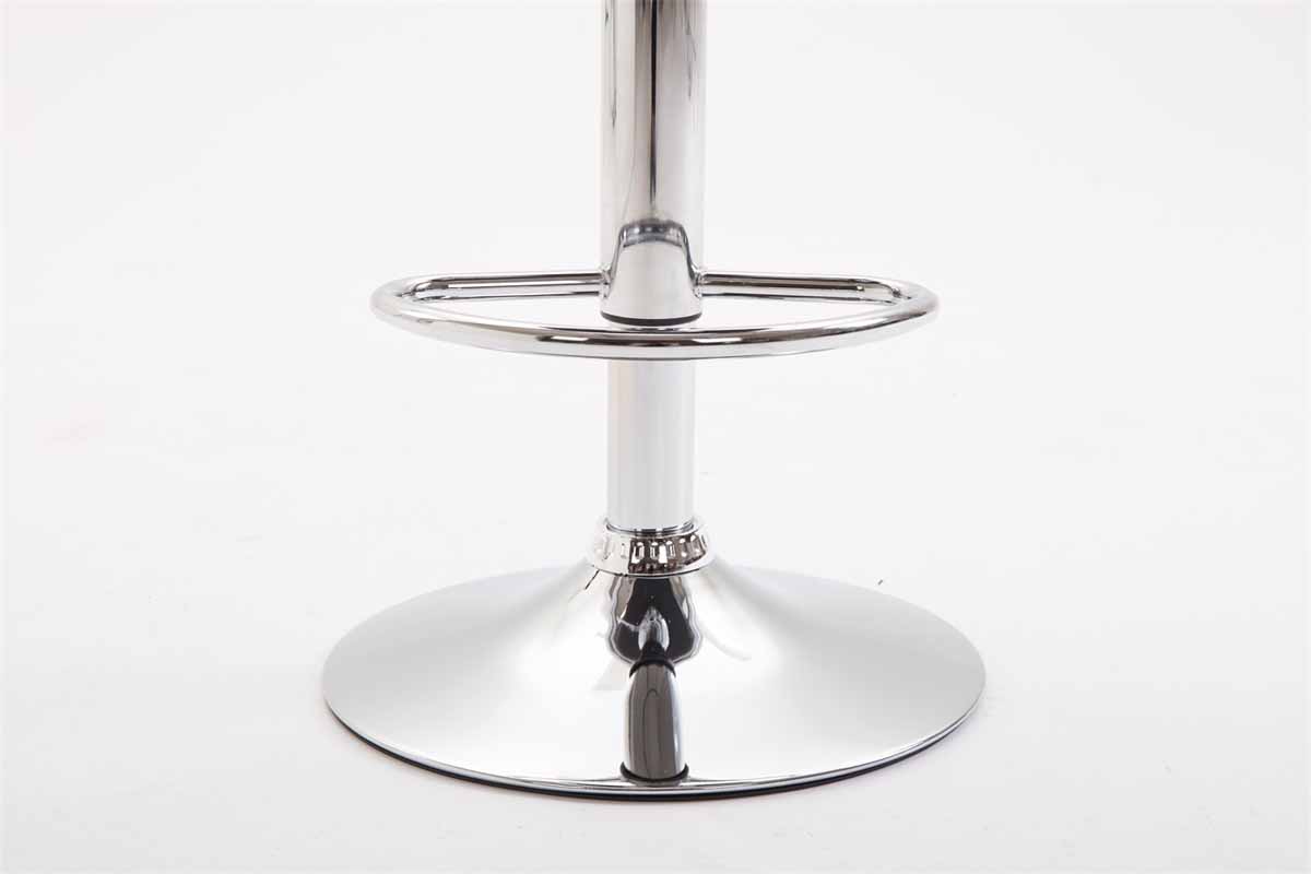 Lot de 2 tabourets de bar Kiel similicuir et coque en plastique