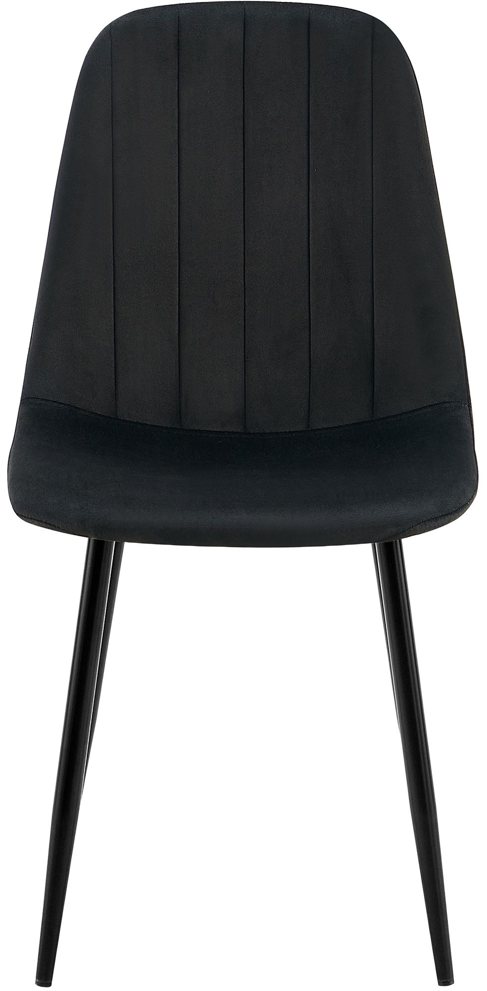 Lot de 4 chaises de salle a manger Baxter en velours