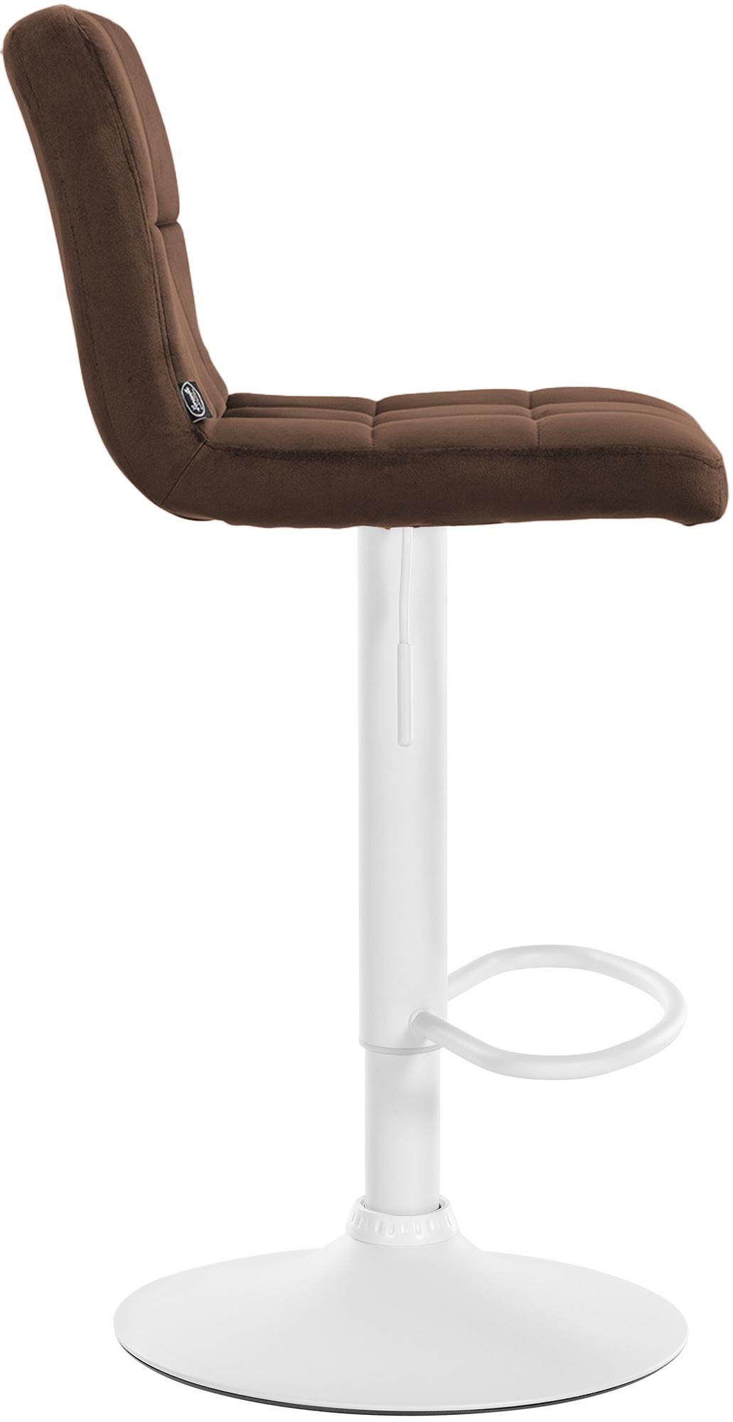 Tabouret de Bar Peru Velours