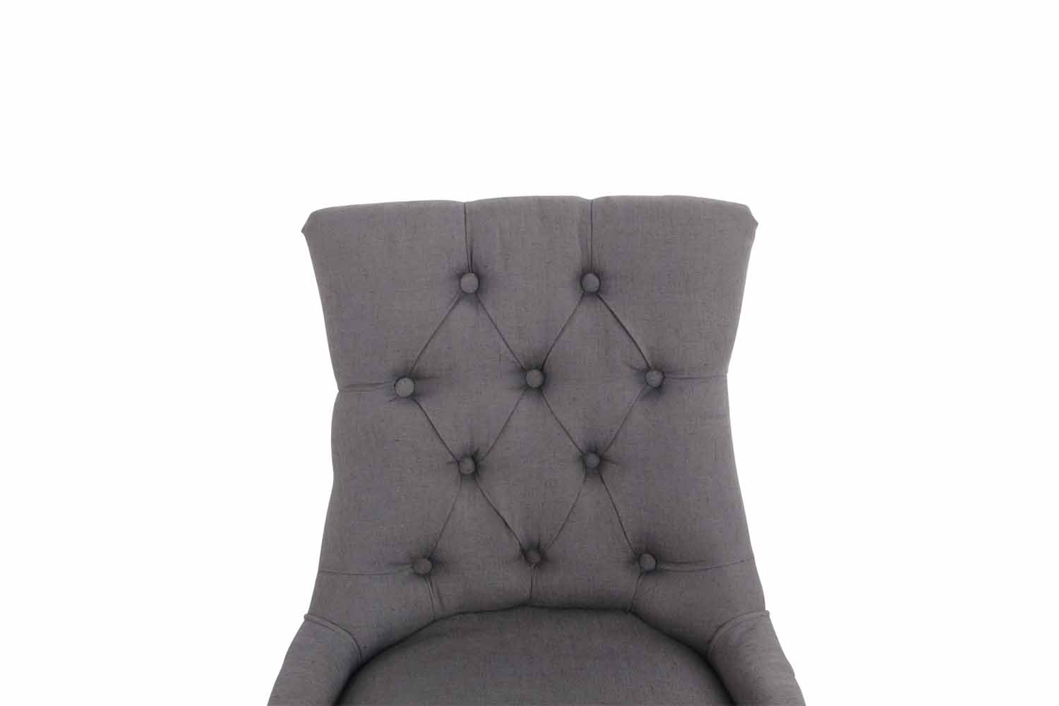 Lot de 2 chaises de salle à manger Aberdeen en tissu