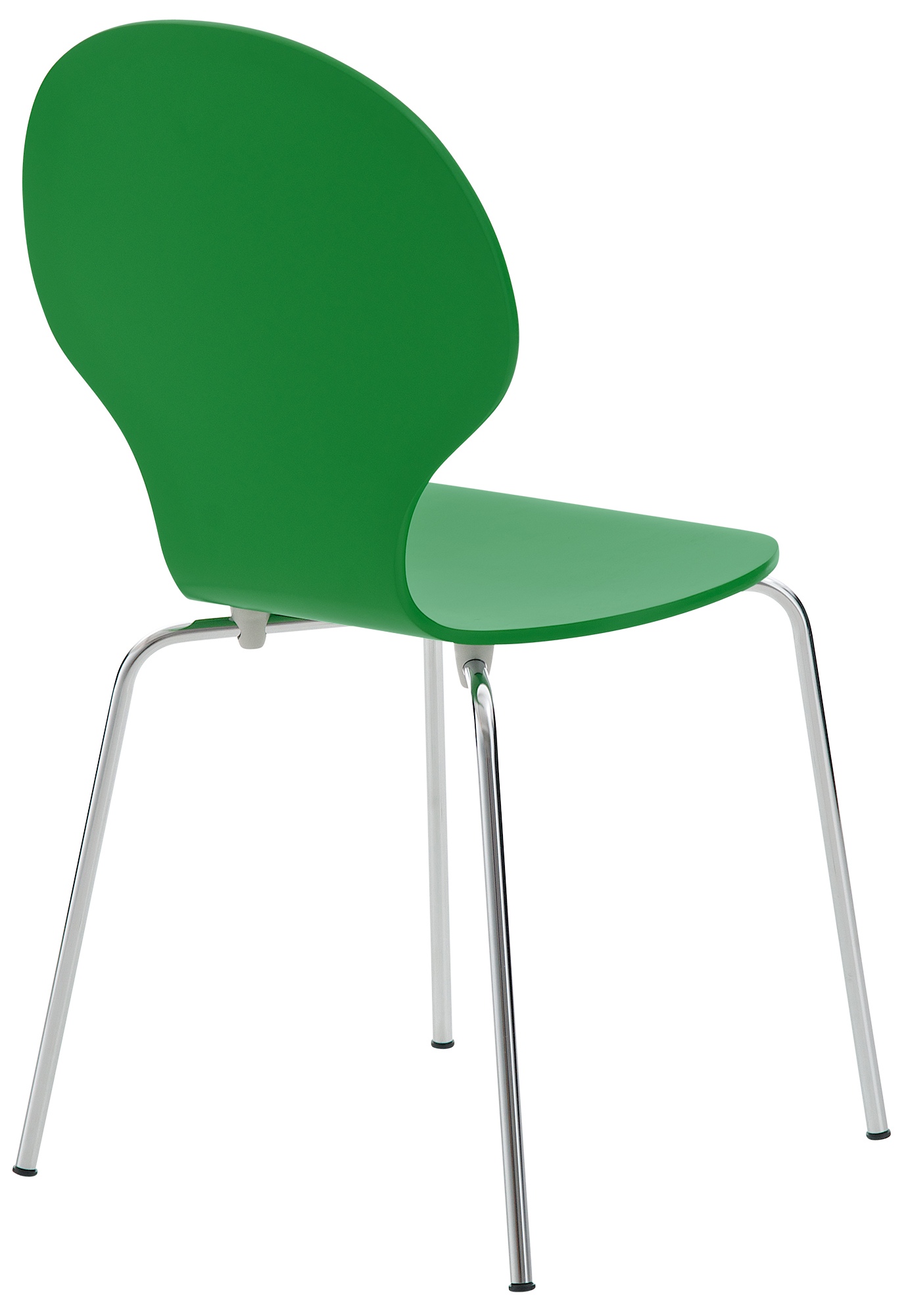 Lot de 16 chaises empilables en bois Diego
