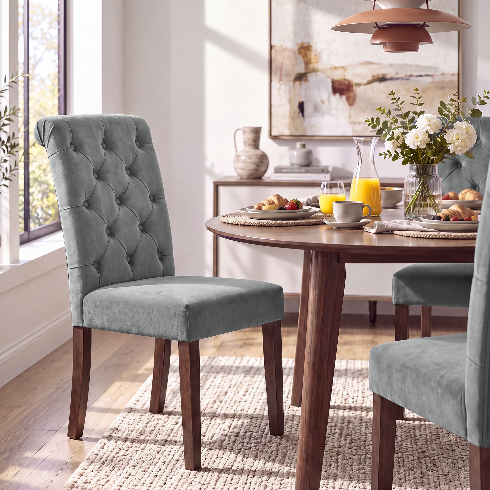 Lot de 2 chaises de salle à manger Lisburn