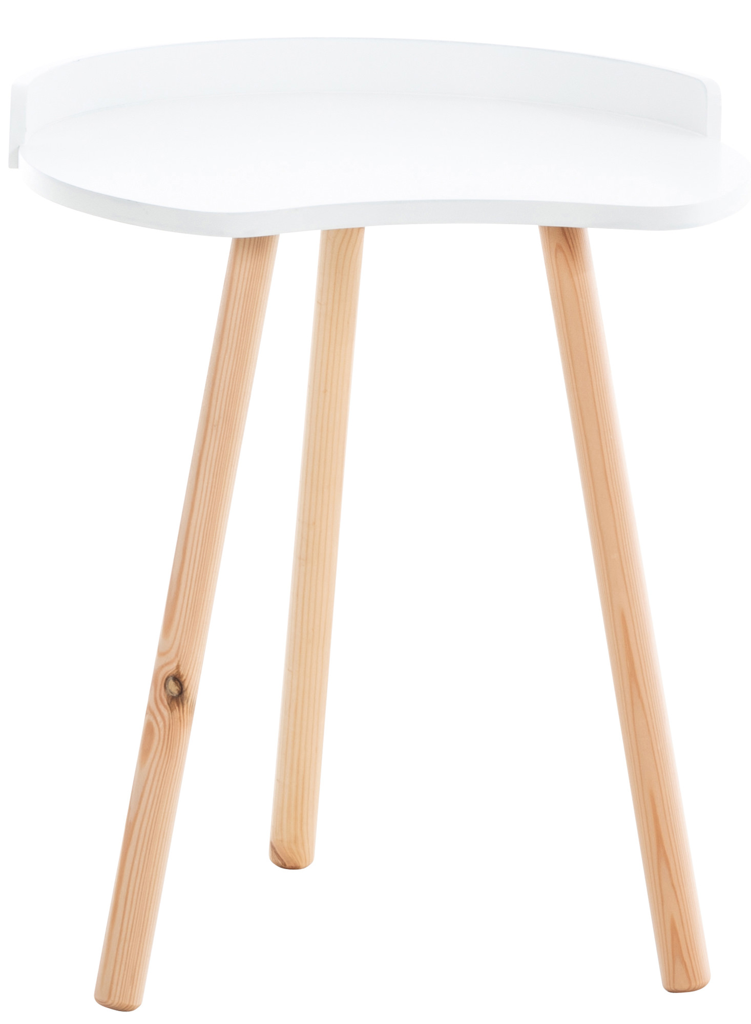 Table d'appoint au style scandinave Jannis en Bois