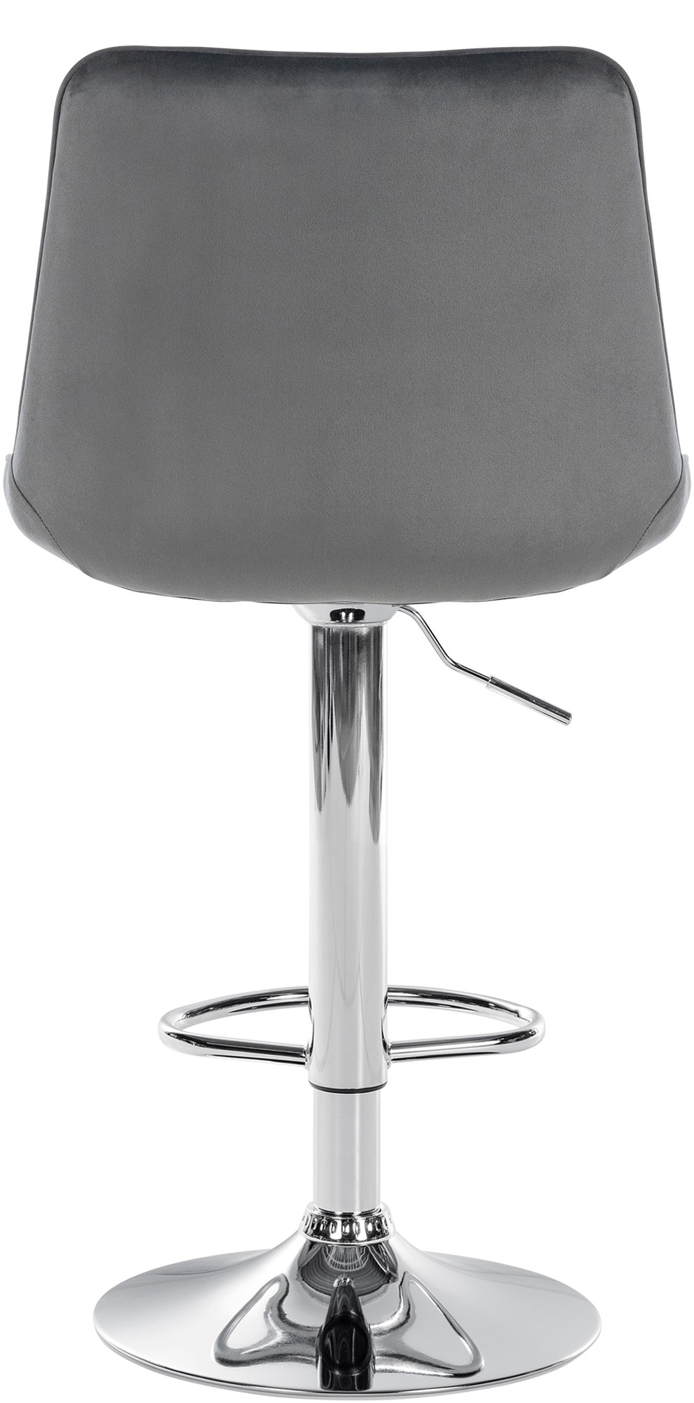 Tabouret de bar Toni en velours