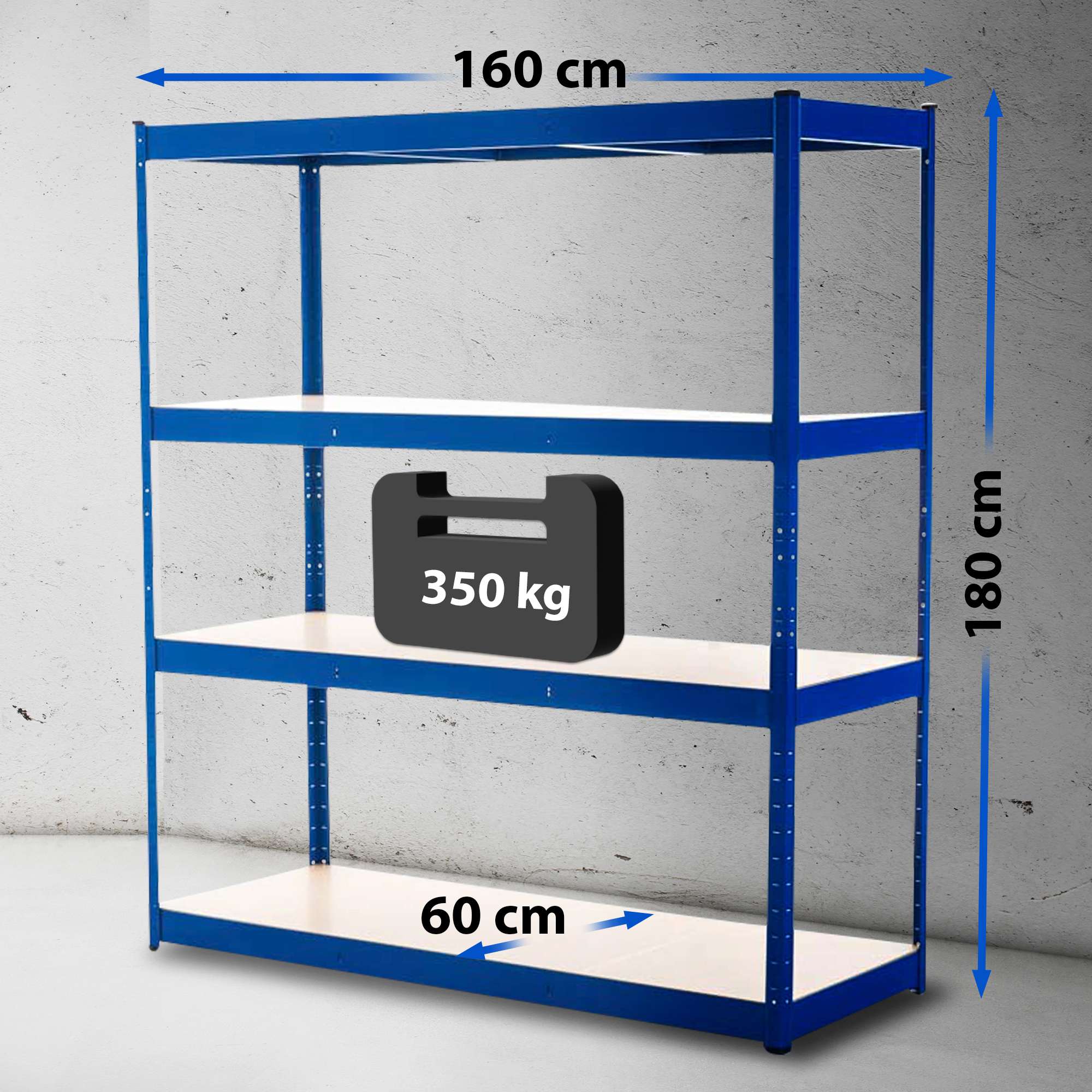 Étagère de stockage 160X180X60 CM