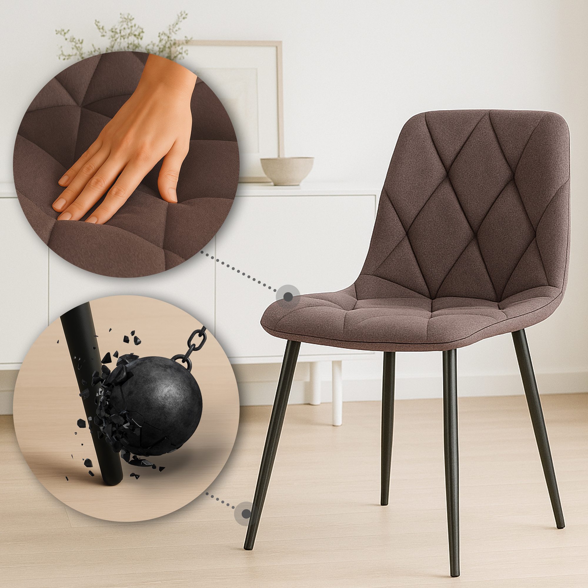 Chaise de salle à manger Clairton