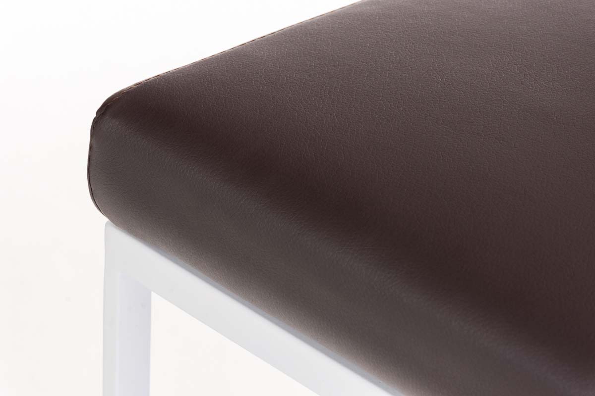 Lot de 2 tabourets de bar Panama recouverts de similicuir