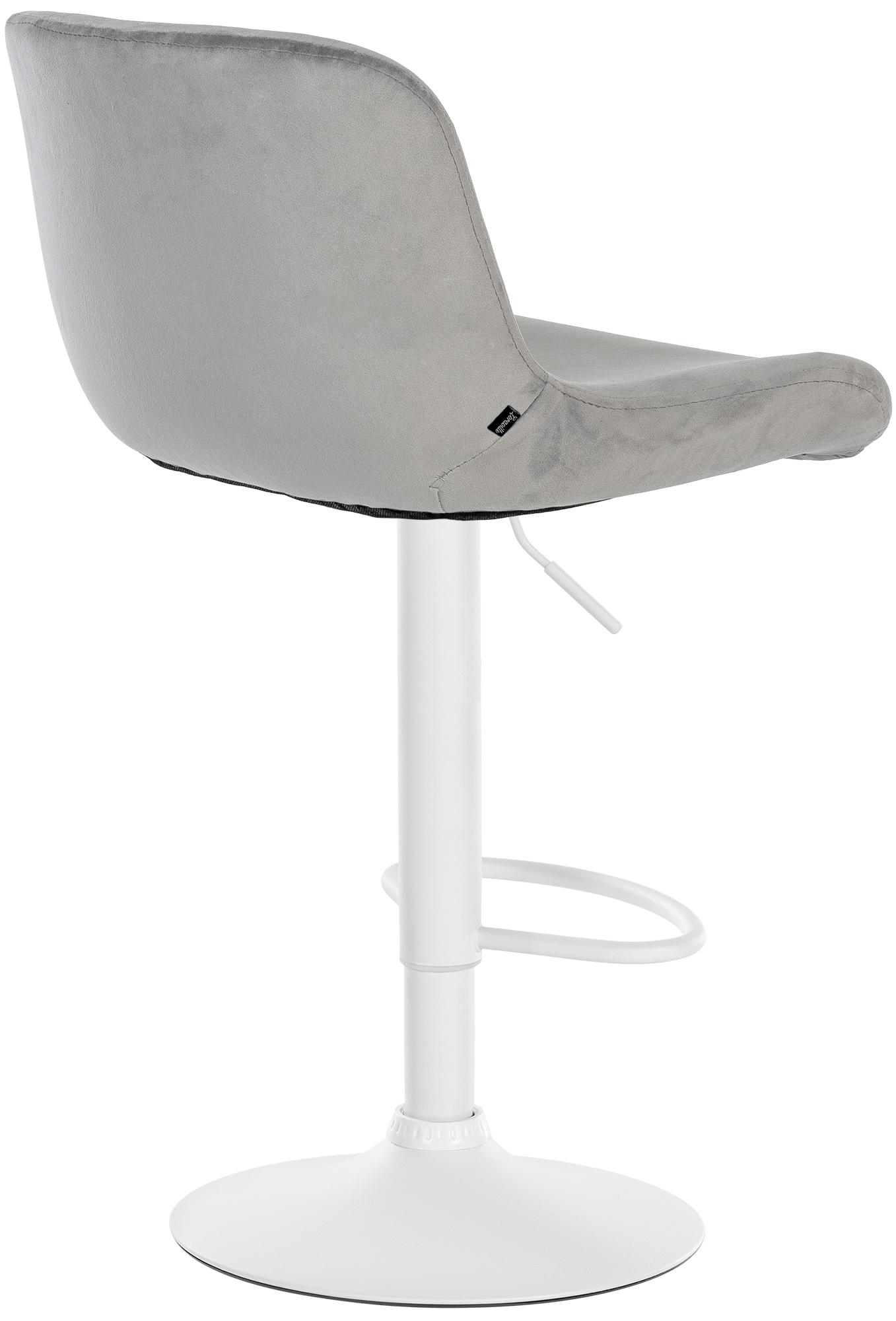 Tabouret de bar Solon blanc