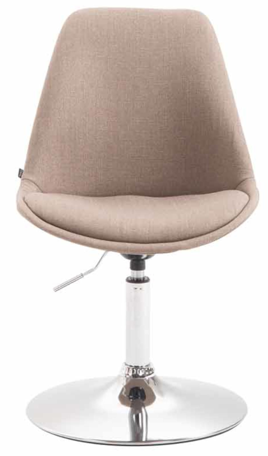 Lot de 4 Chaises de salle à manger Maverick tissu avec pied trompette