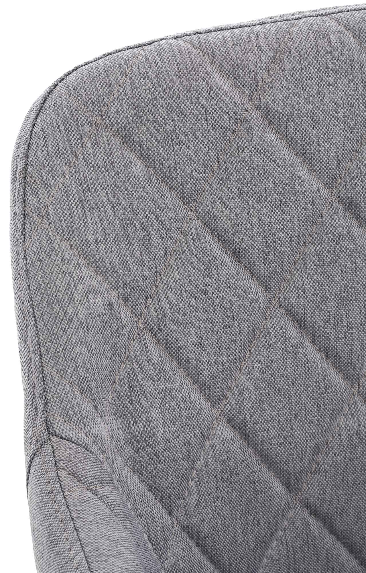 Lot de 2 chaises de salle à manger Shila avec Piètement en Métal noir