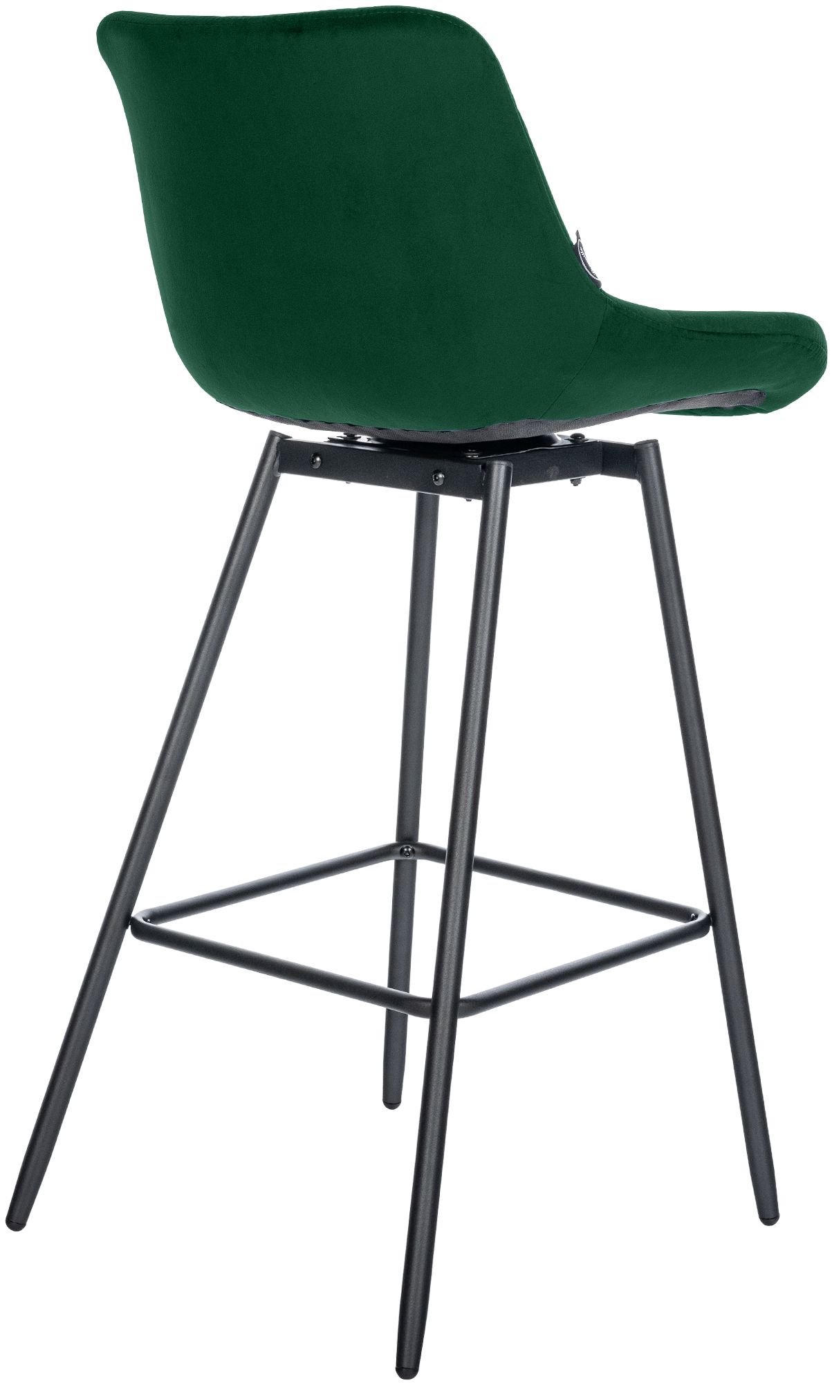 Lot de 4 tabourets de bar Weston pivotants