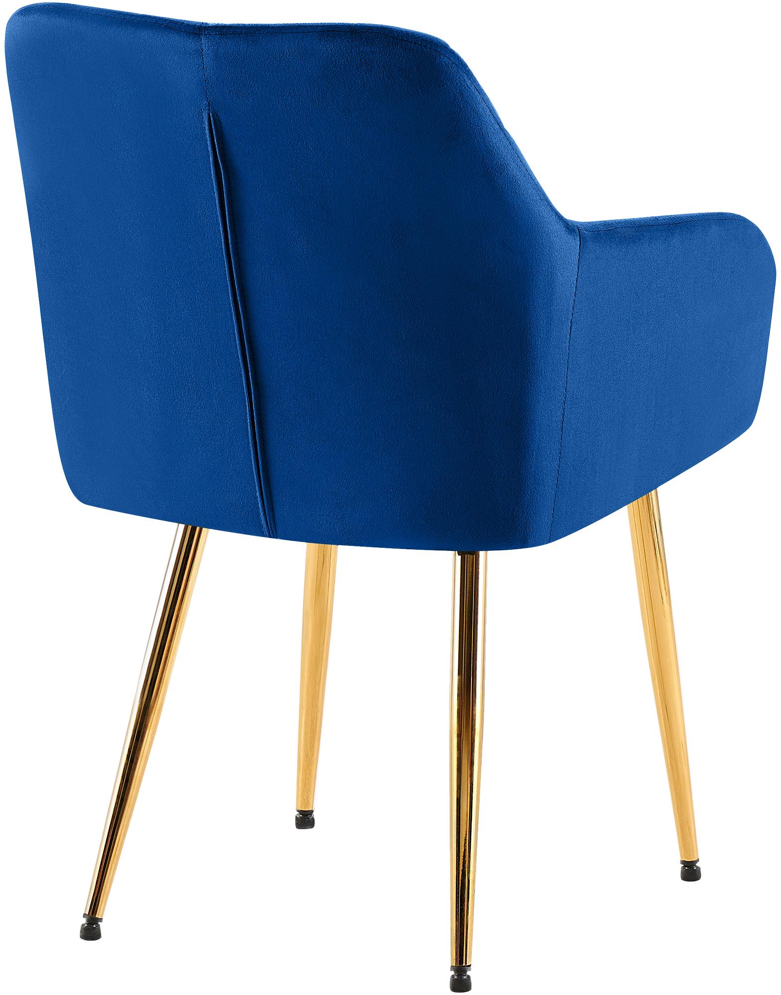 Chaise de salle à manger Monett Velours