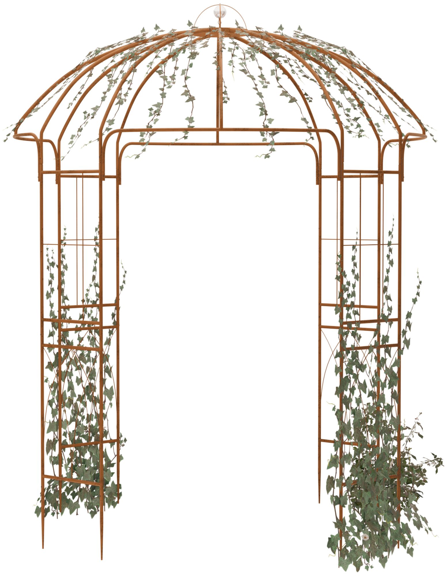 Pavillon de jardin Keira avec treillis