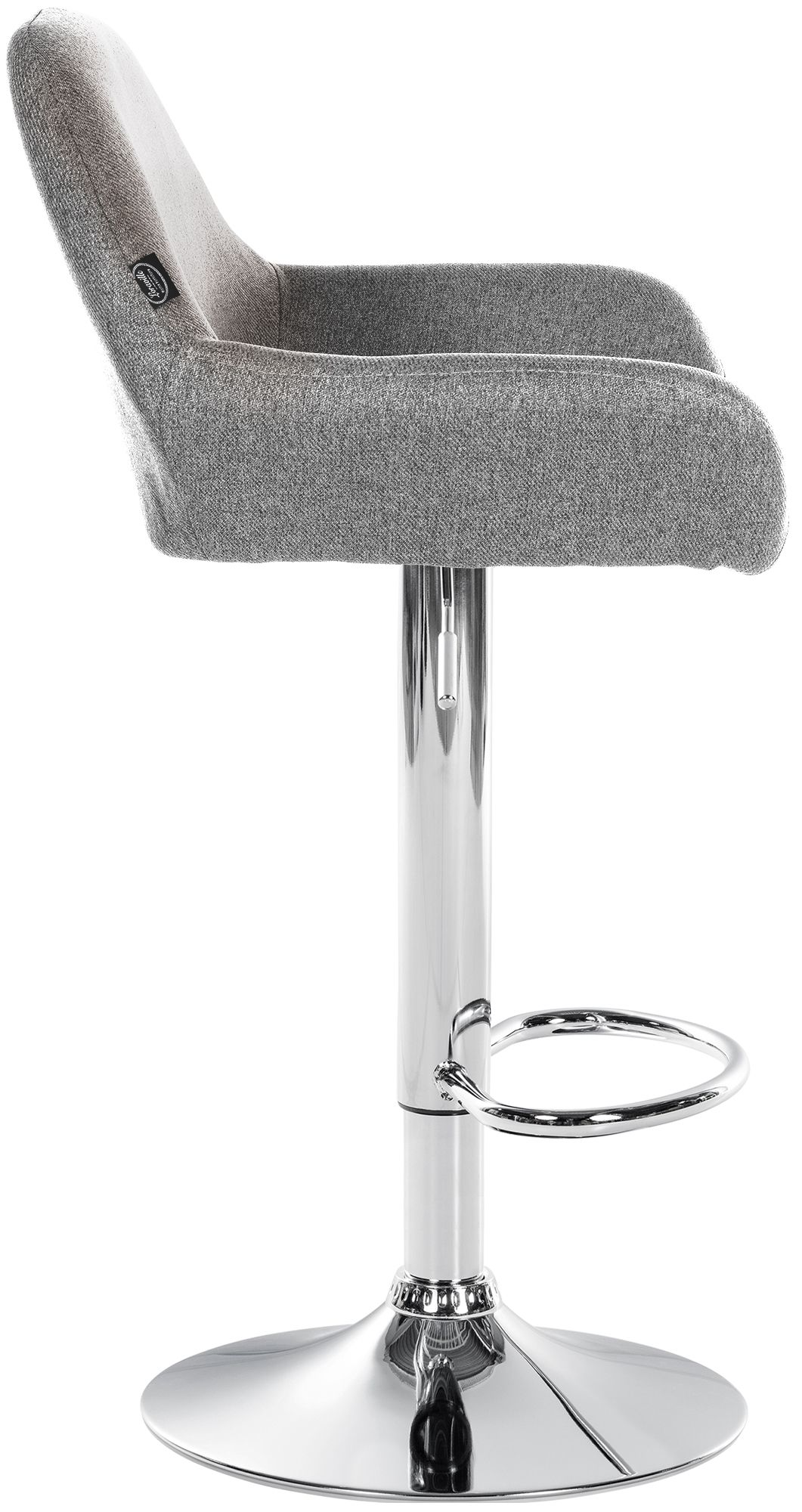 Tabouret de bar Braga en tissu
