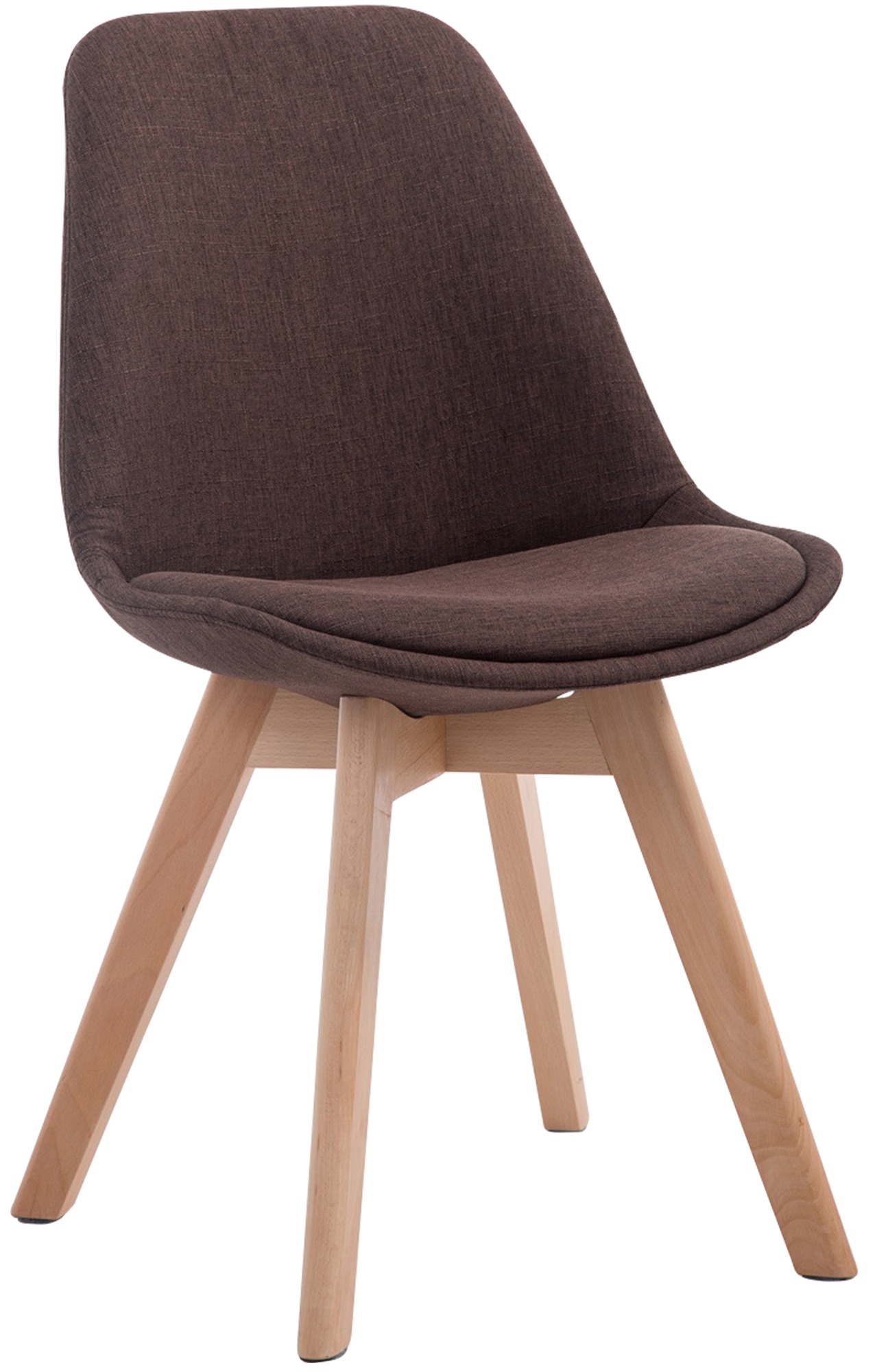 Chaise de visiteur Borneo V2 tissu