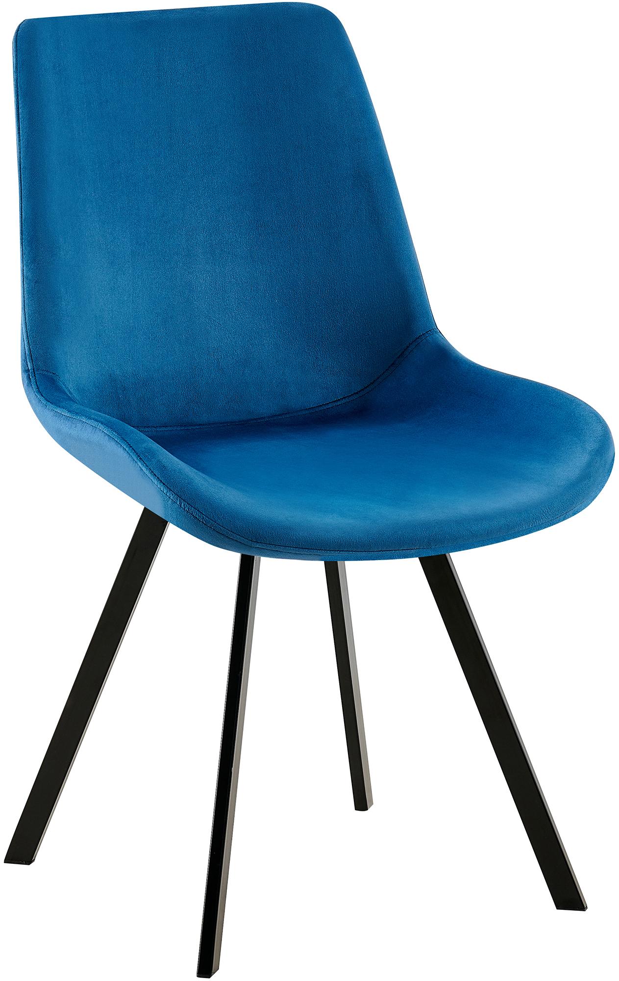 Chaise de salle à manger Lewes velours