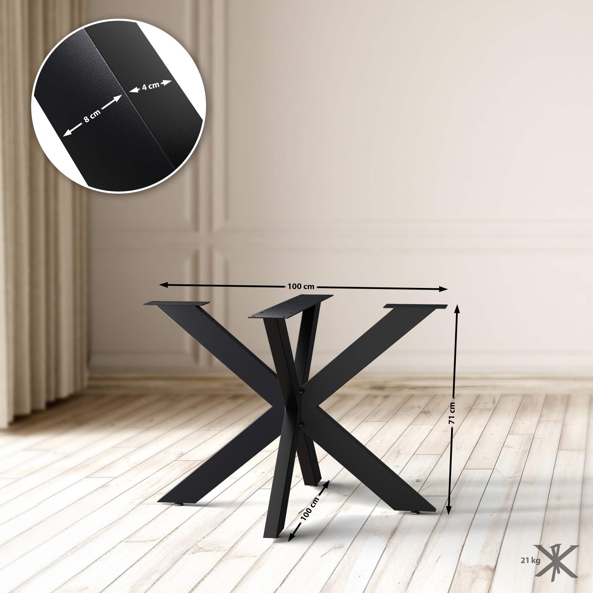 Pieds de table Biloxi