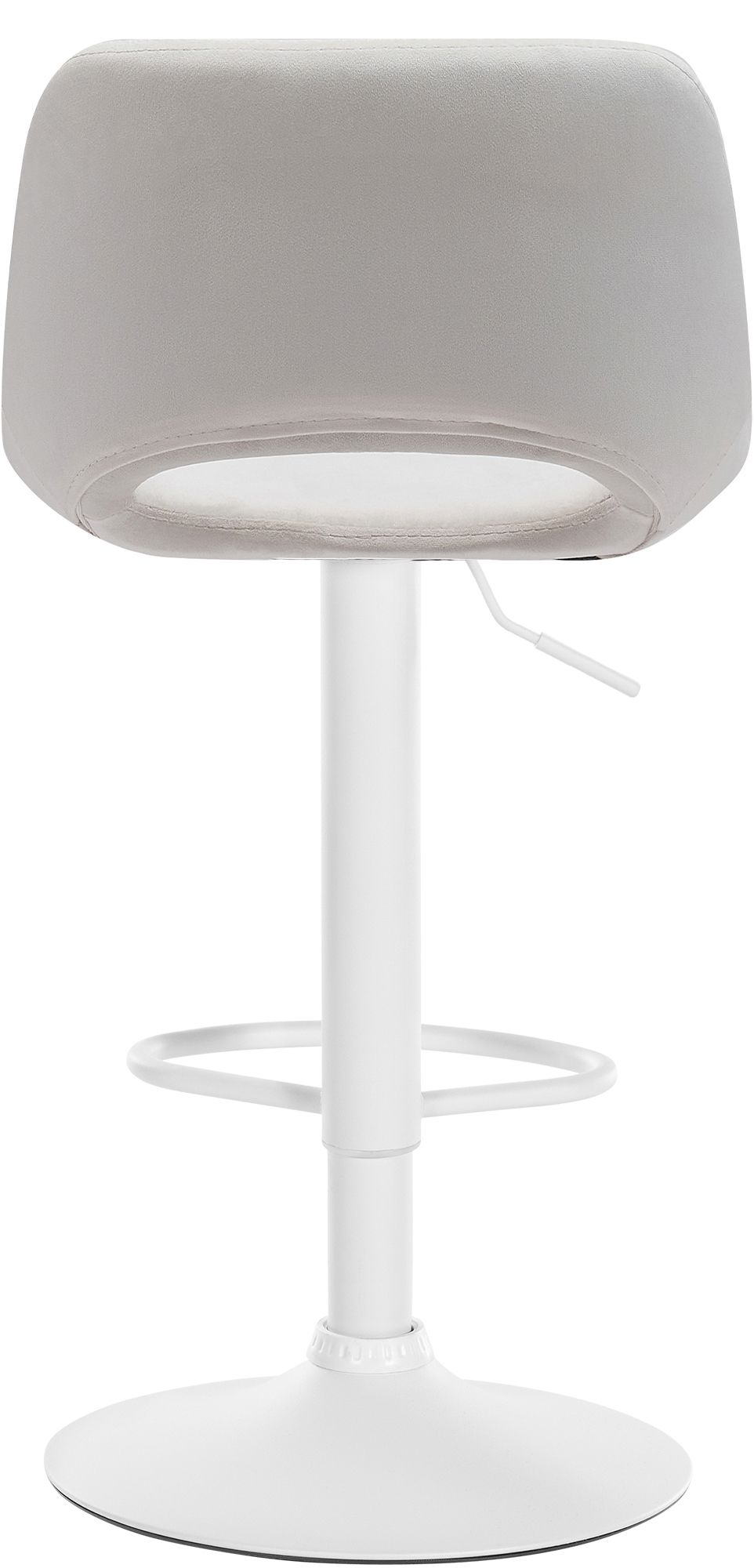 Tabouret de bar Camden velours