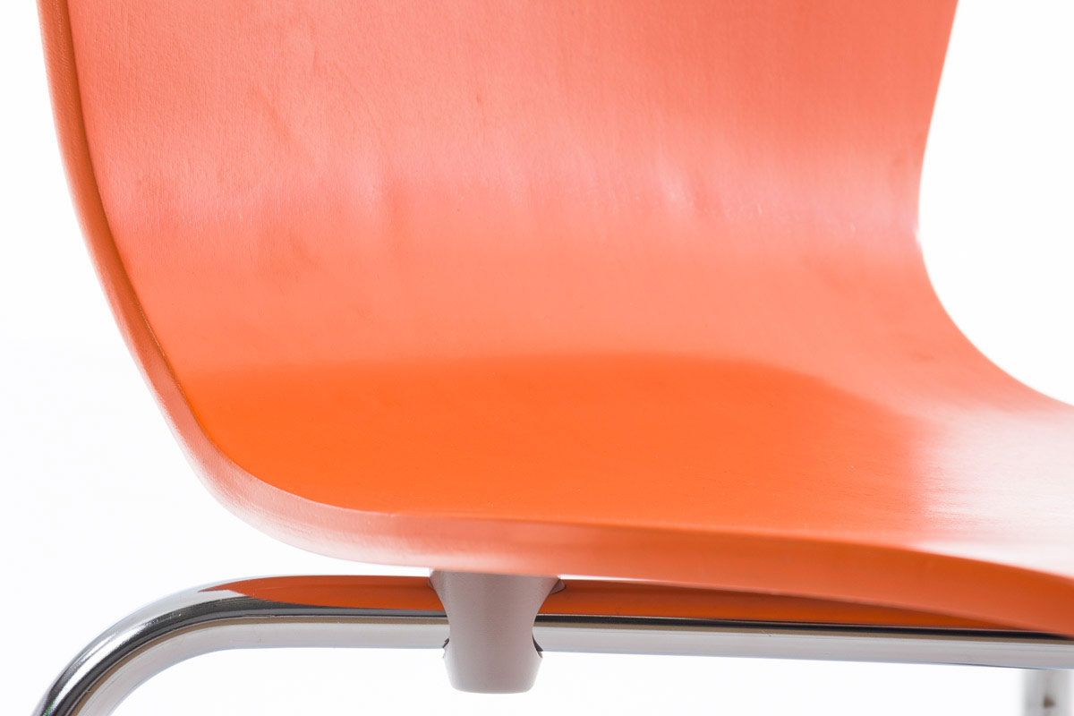 Lot de 8 chaises empilables Aaron