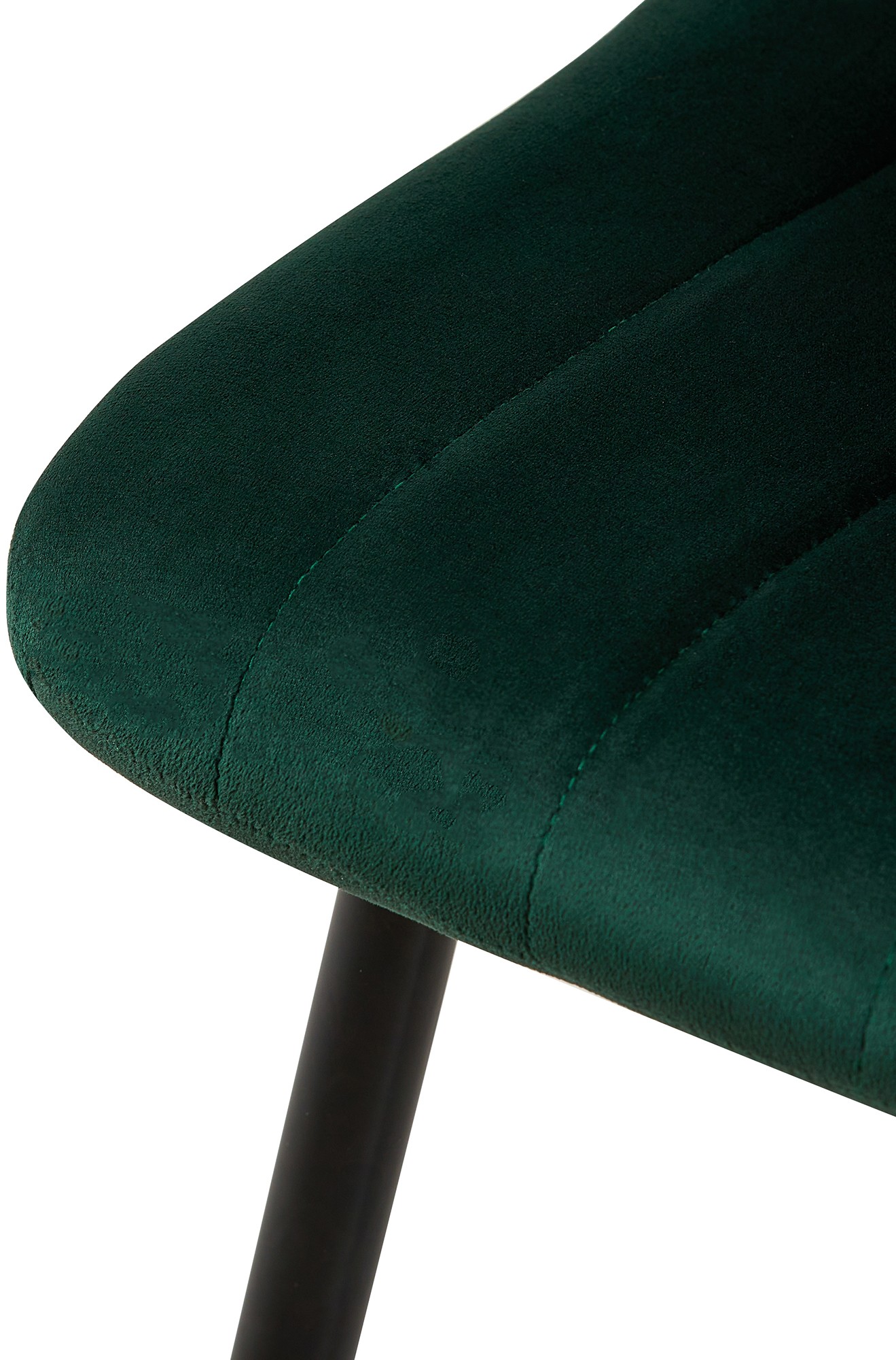 Chaise de salle à manger Dijon avec Piètement en métal noir